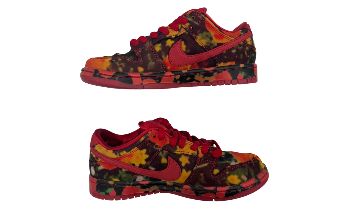 Nike SB Dunk Low The Wizard of Oz Poppy Field (PreOwned) (No Box)