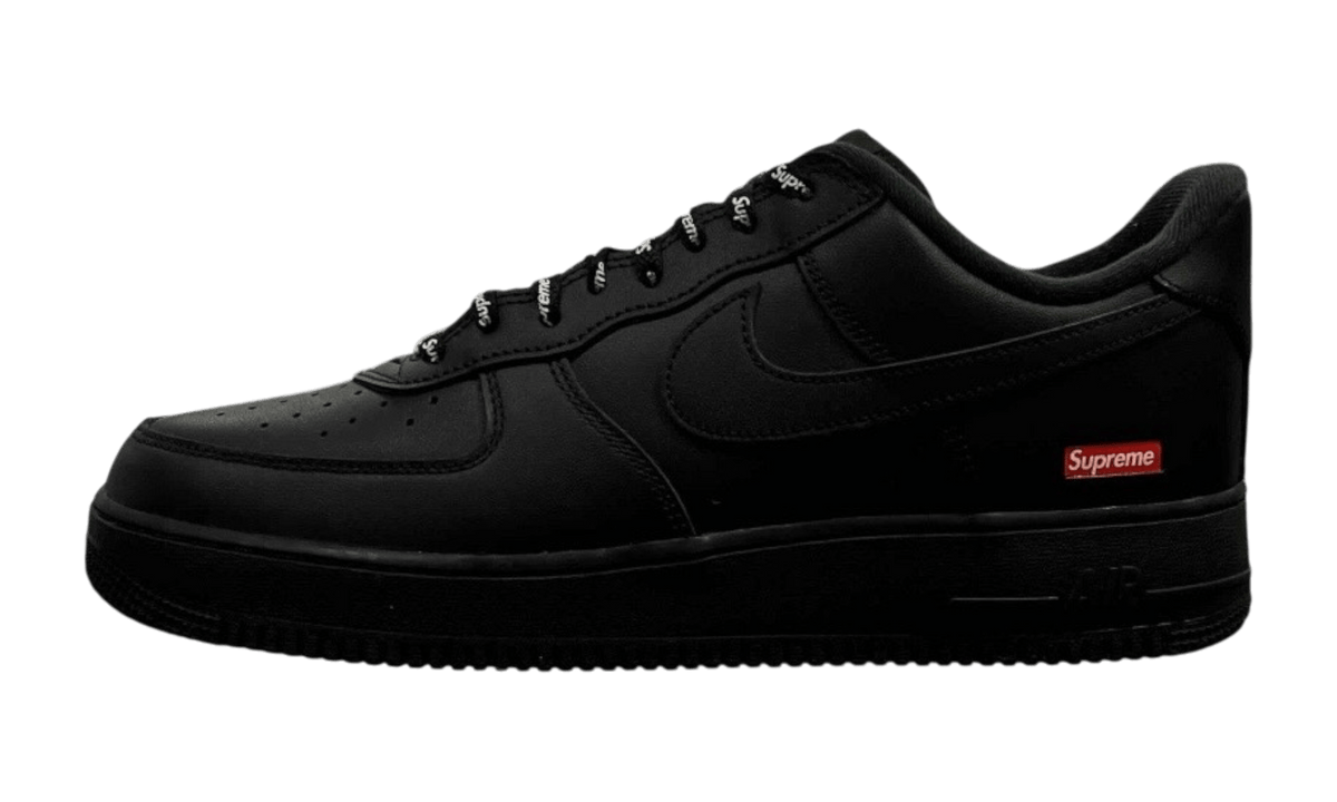 Nike Air Force 1 "Supreme" Black (PreOwned)