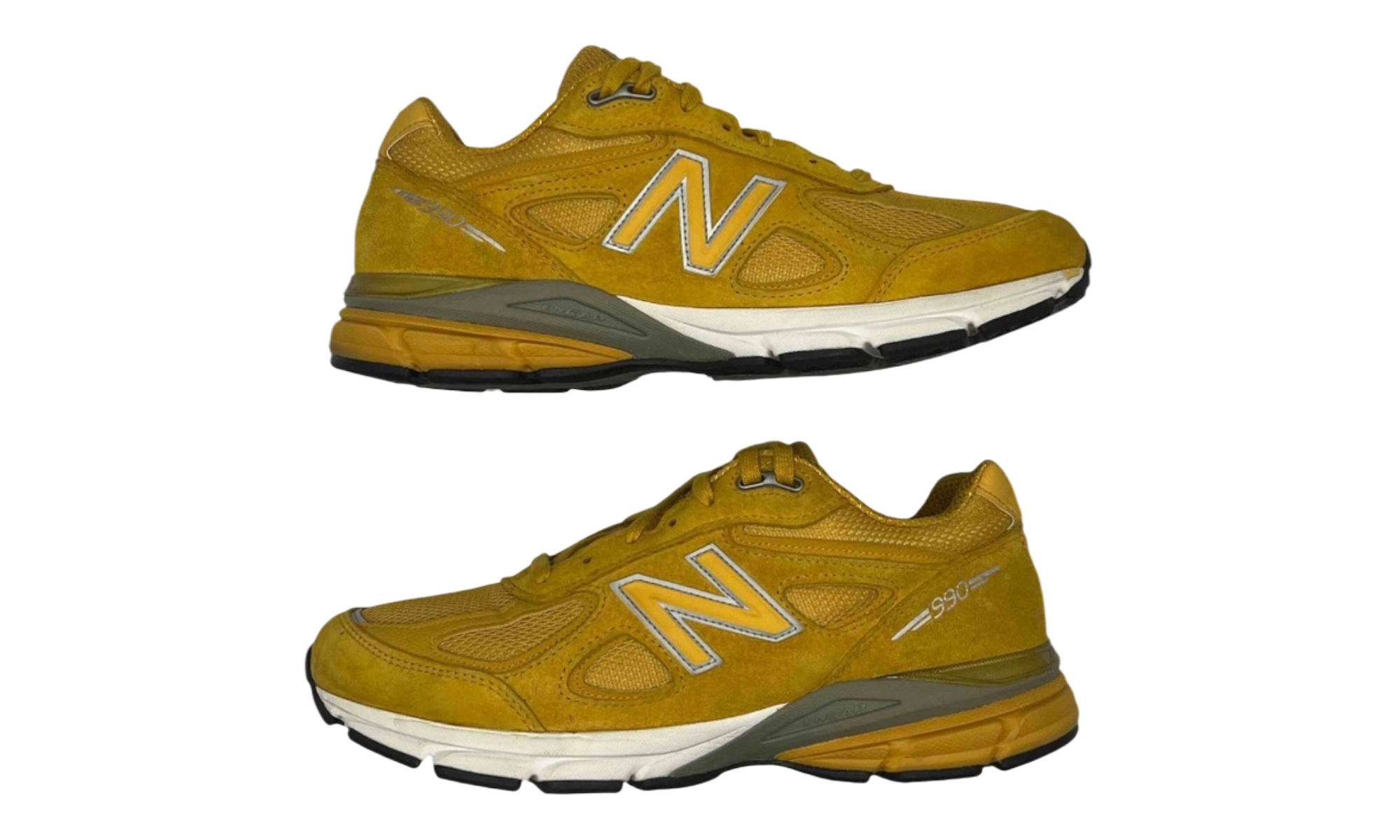 New Balance 990v4 Made In USA "Yellow" (PreOwned) (Rep Box)