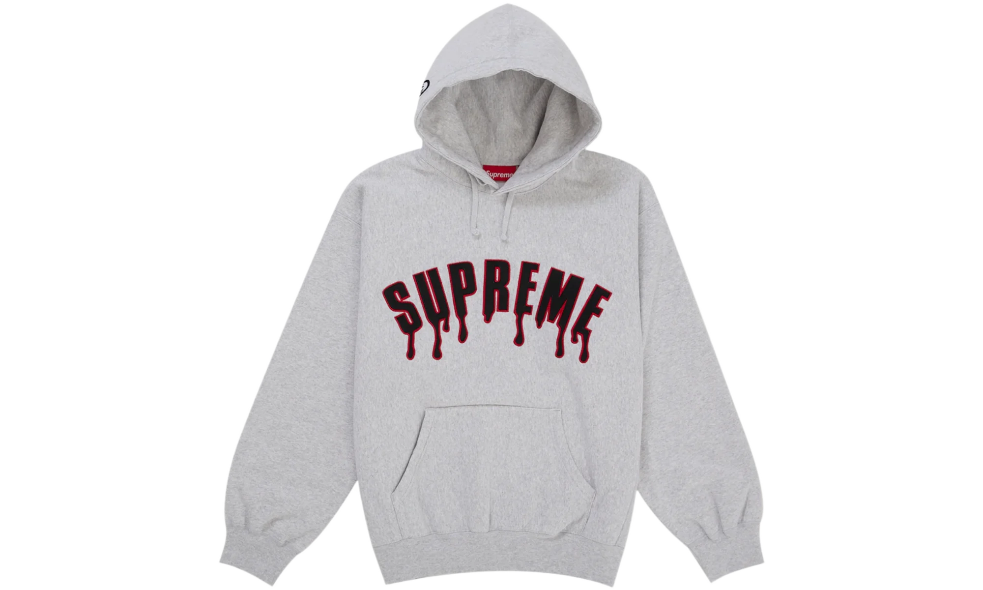 Supreme Ghostface Arc Hooded Sweatshirt Ash Grey