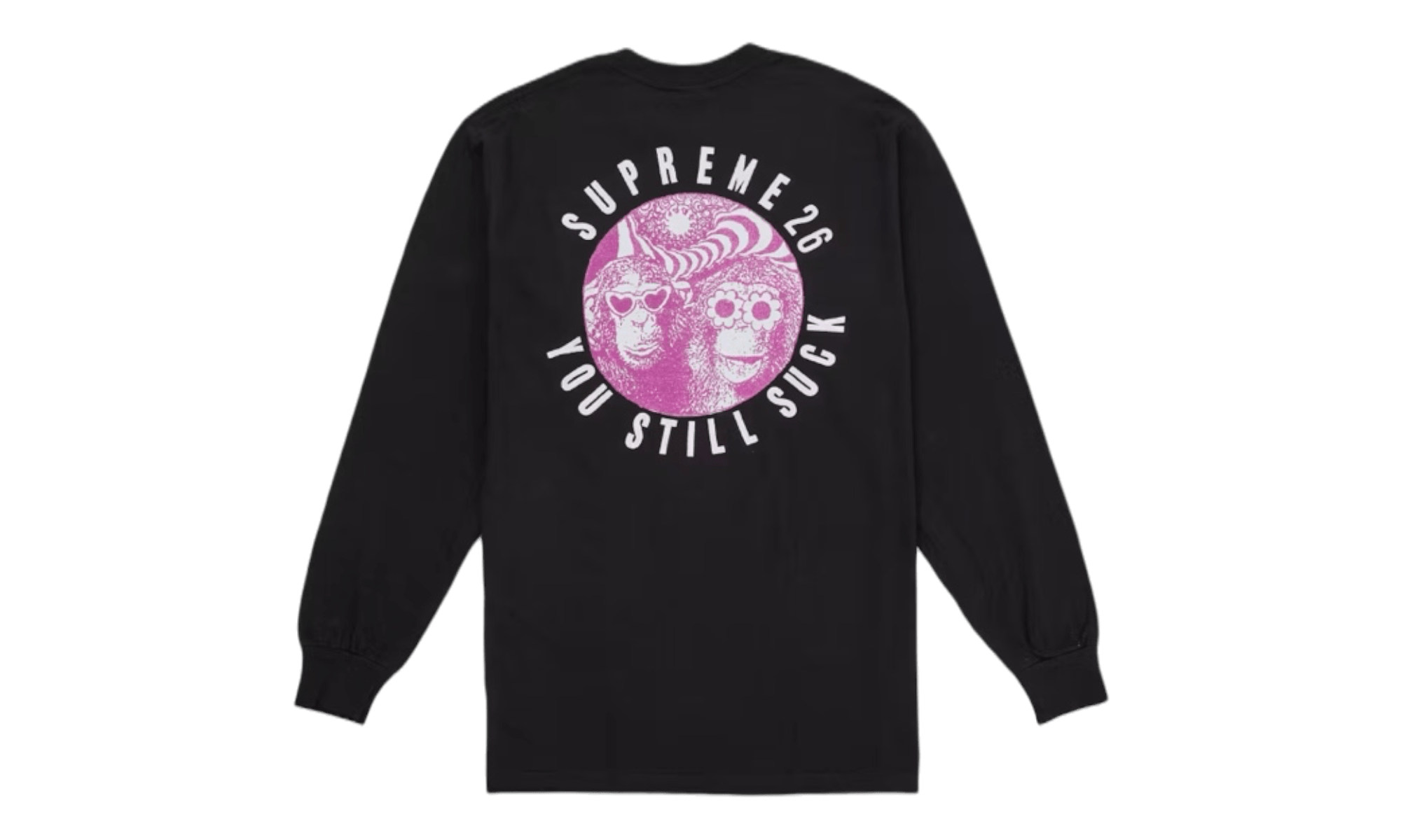 Supreme You Still Suck Black Longsleeve Tee