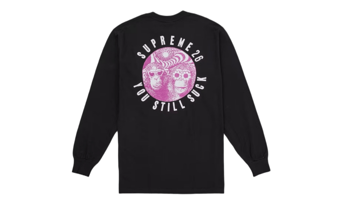 Supreme You Still Suck Black Longsleeve Tee