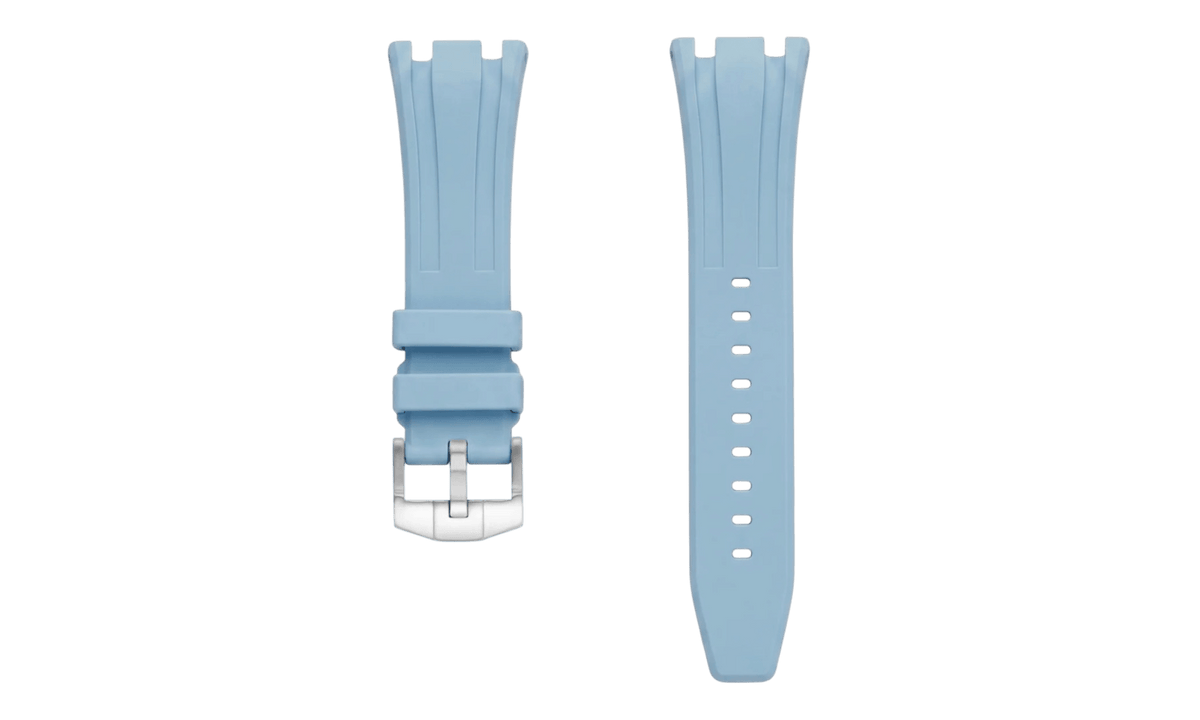 Swatch x Audemars Piguet AP Bioceramic Royal Pop Savonnette Lan Ba on Blue Rubber Strap & Navy Case