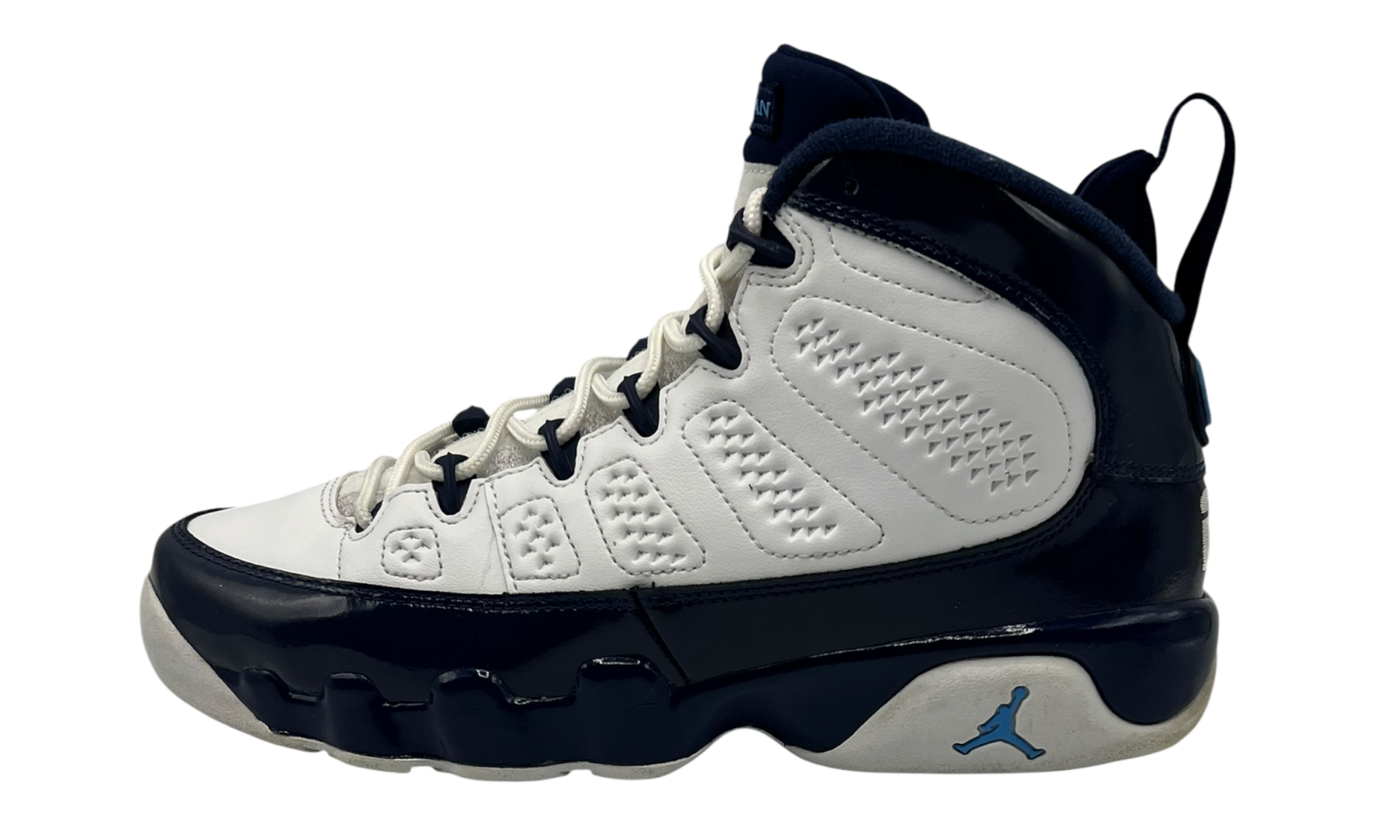 Jordan 9 Retro University Blue (GS) ( Preowned )