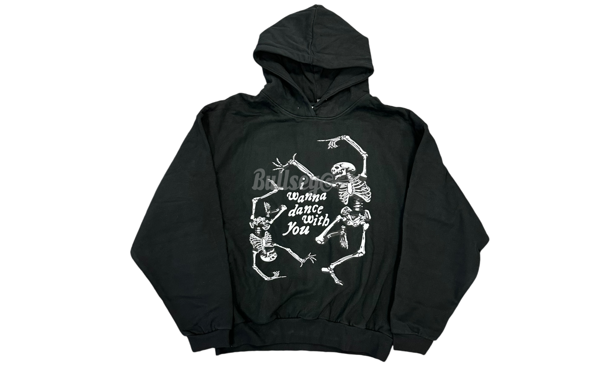 Red Letters "I Wanna Dance With You" Black Hoodie