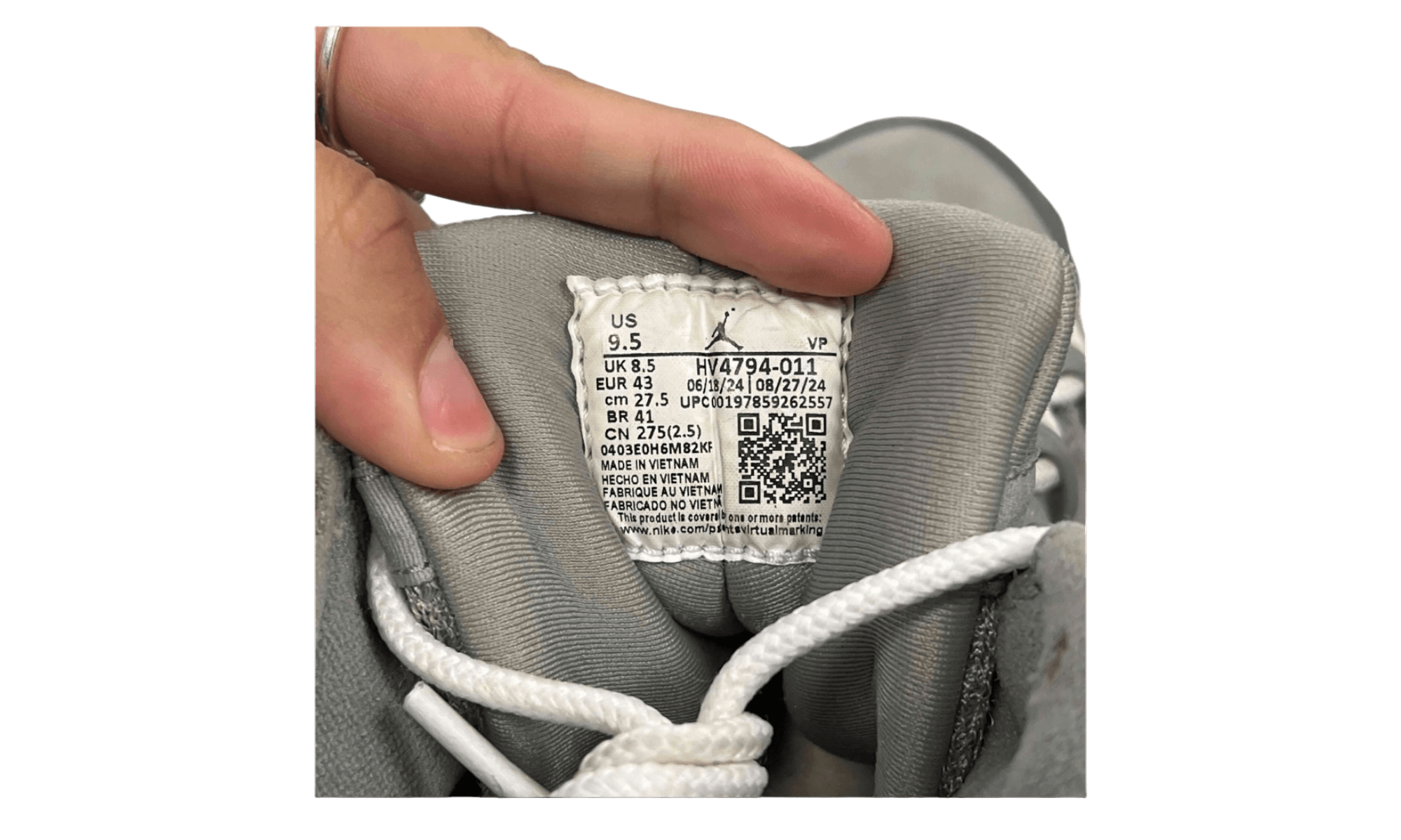Jordan 9 Retro Cool Grey (2025) (Preowned)