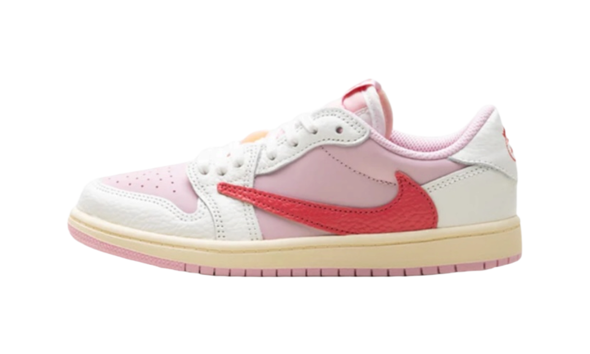 Jordan 1 Retro Low OG SP Travis Scott Sail Tropical Pink (PS)