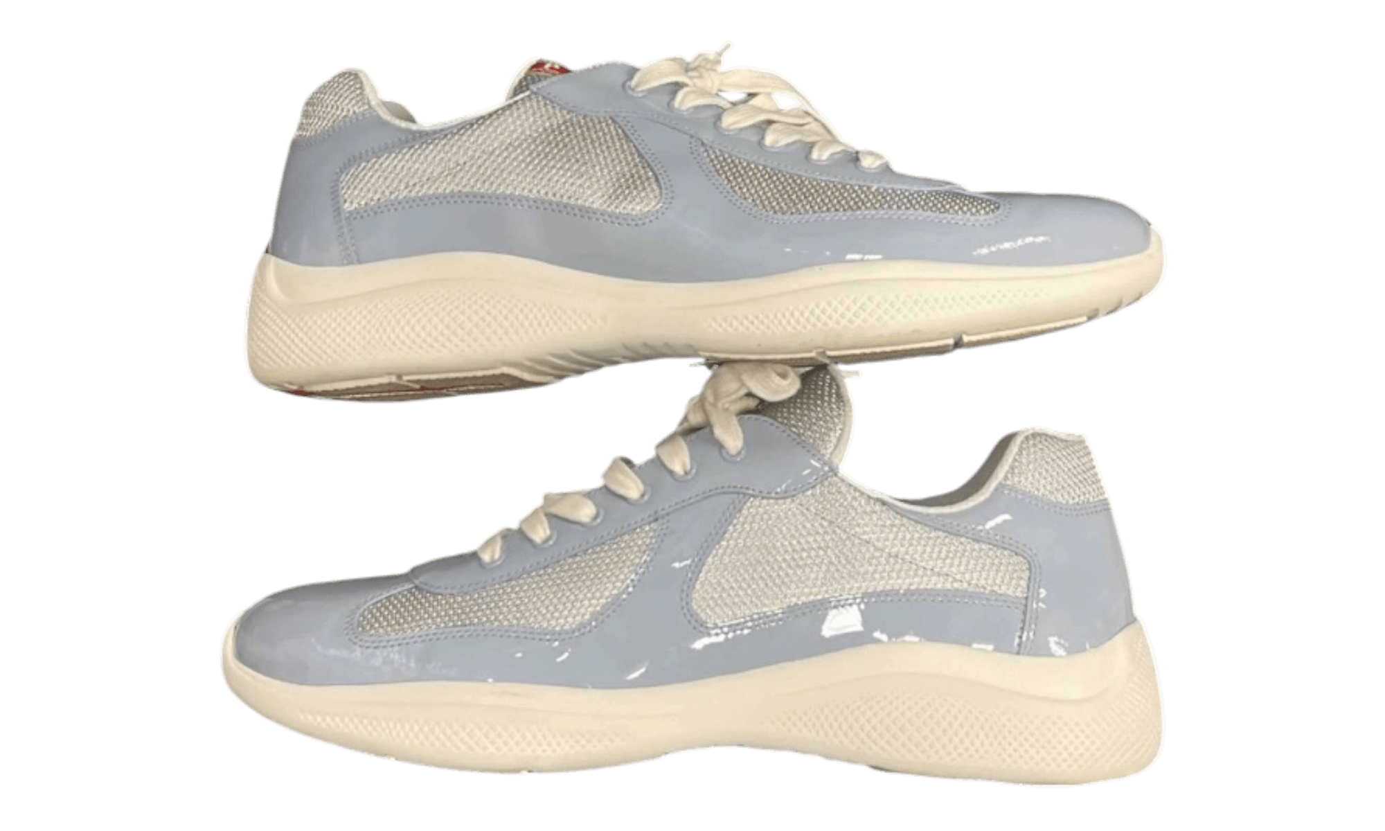 Prada Americas Cup Light Blue Sneaker (PreOwned)