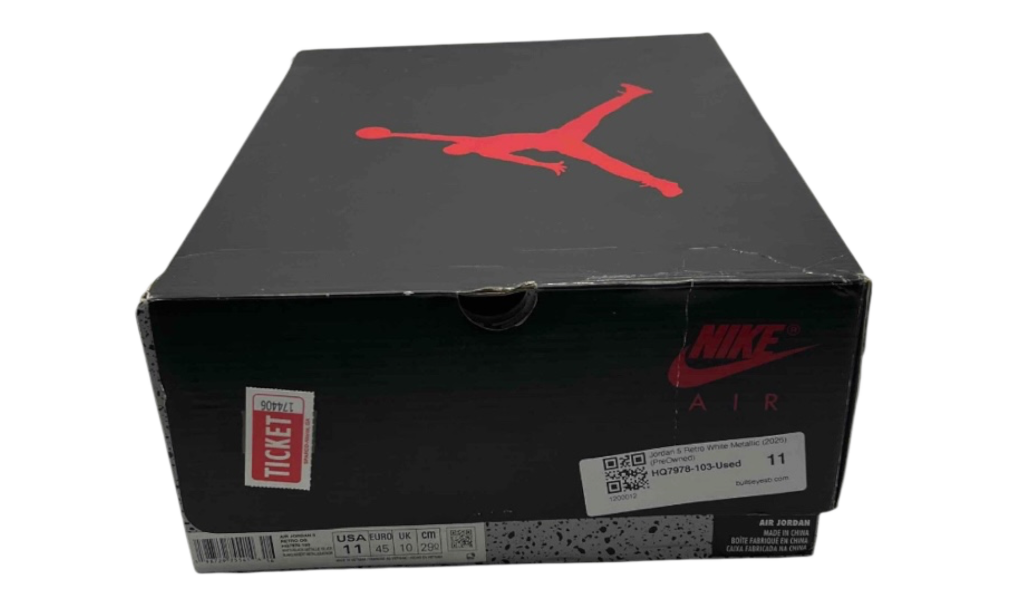 Jordan 5 Retro White Metallic (2026) (PreOwned)