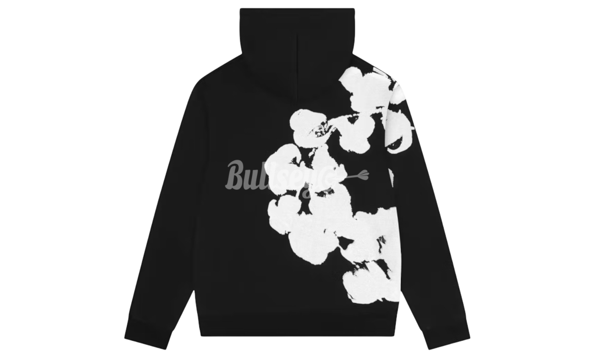 Denim Tears Big Cotton Wreath Sweatshirt Black