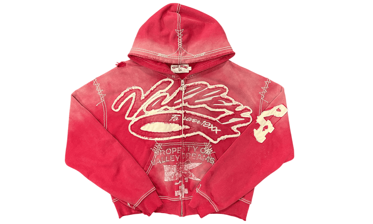 Vale Forever Religion Burn Red Zip-Up (PreOwned) (Flawed)