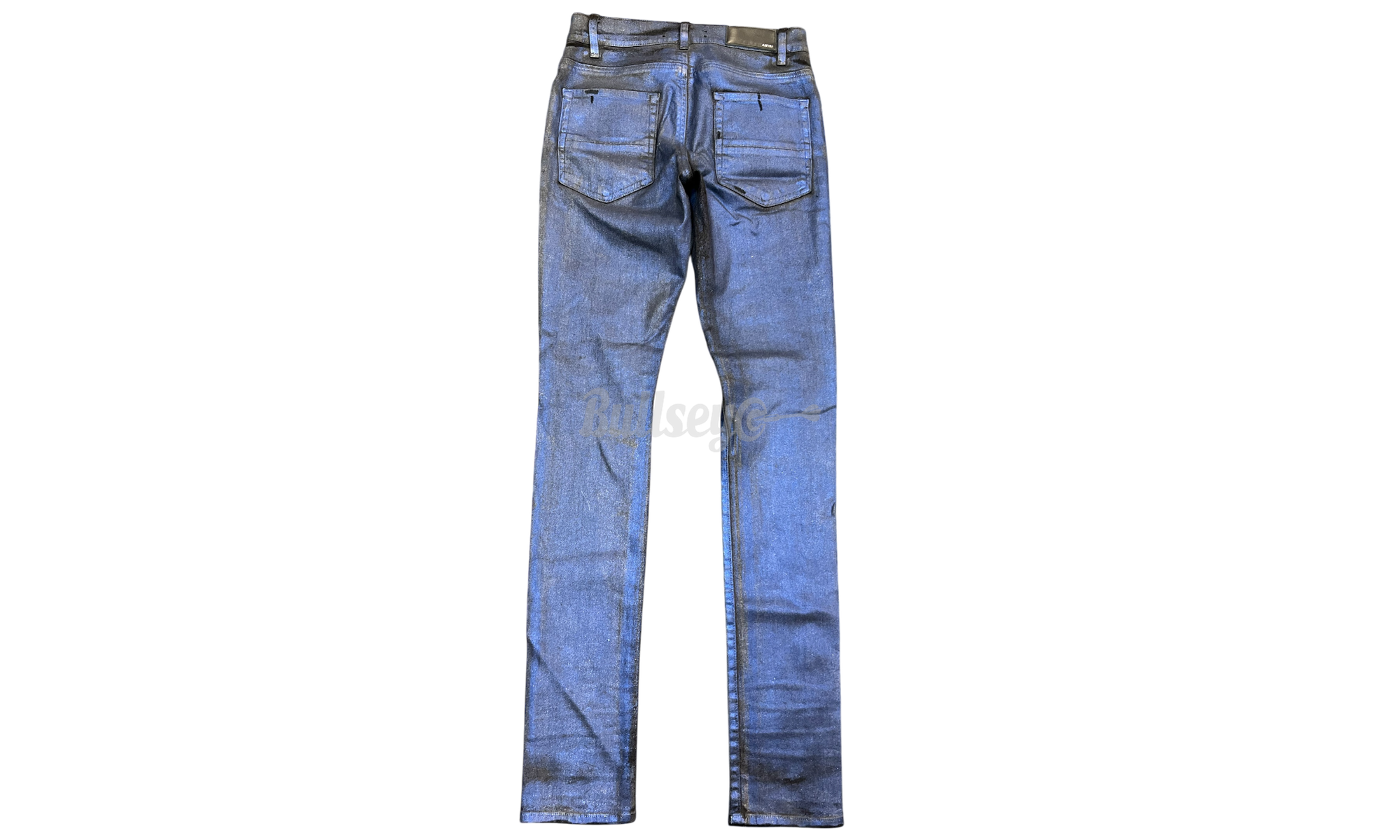Amiri Broken Glitter Coated Blue Jeans (PreOwned)