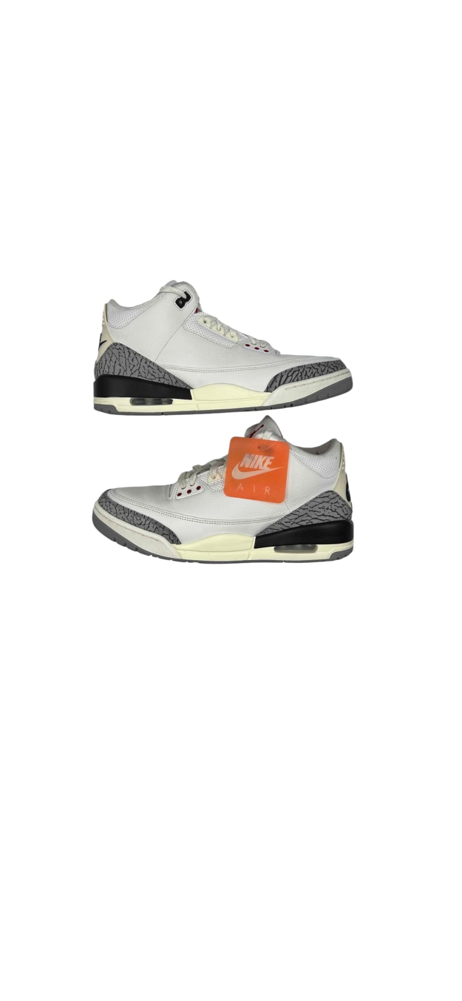 Air Jordan 3 Retro "White Cement Reimagined" (PreOwned) (No Box)