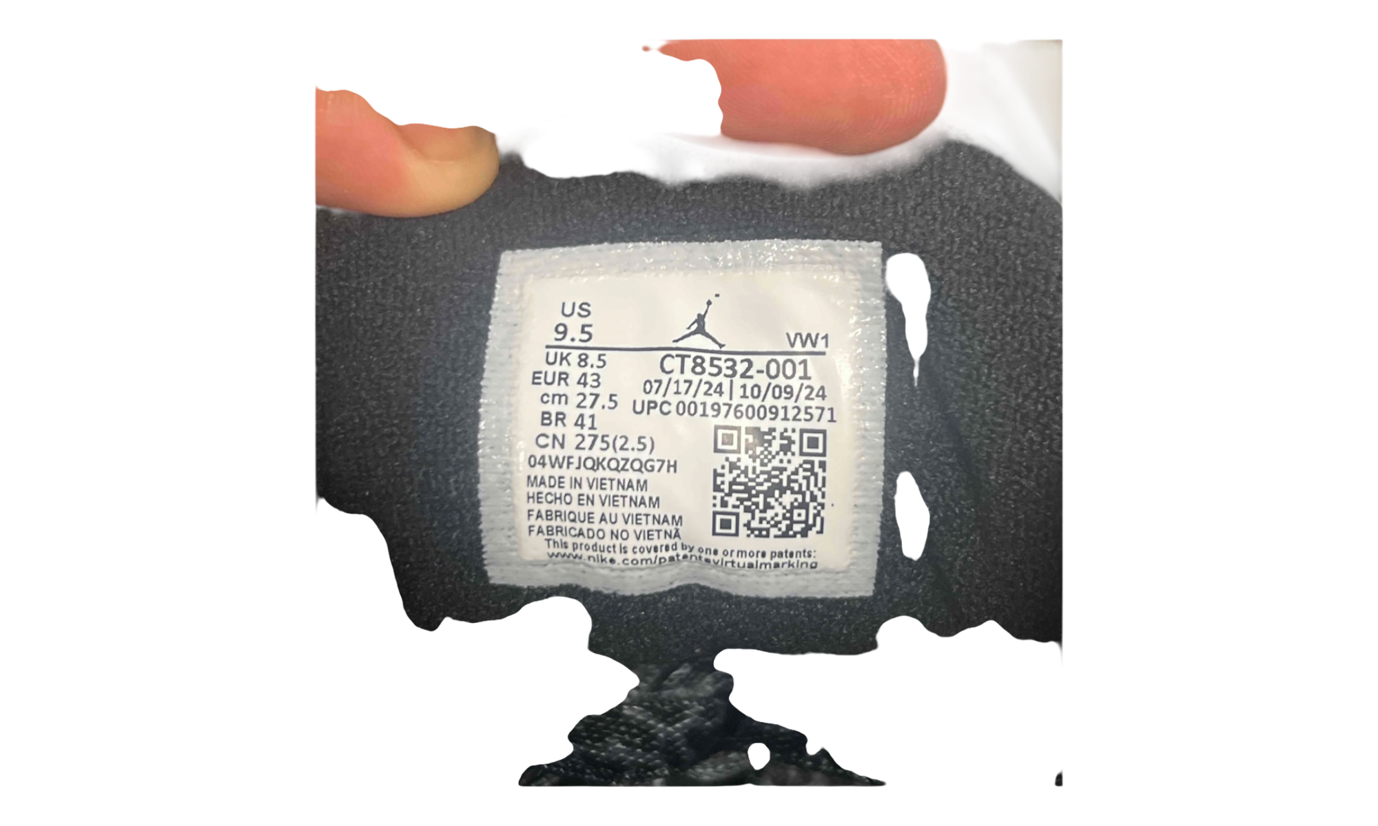 Air Jordan 3 Retro "Black Cat" (2025) (PreOwned)