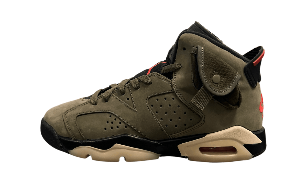 Jordan 6 Retro Travis Scott Olive (GS) (PreOwned)