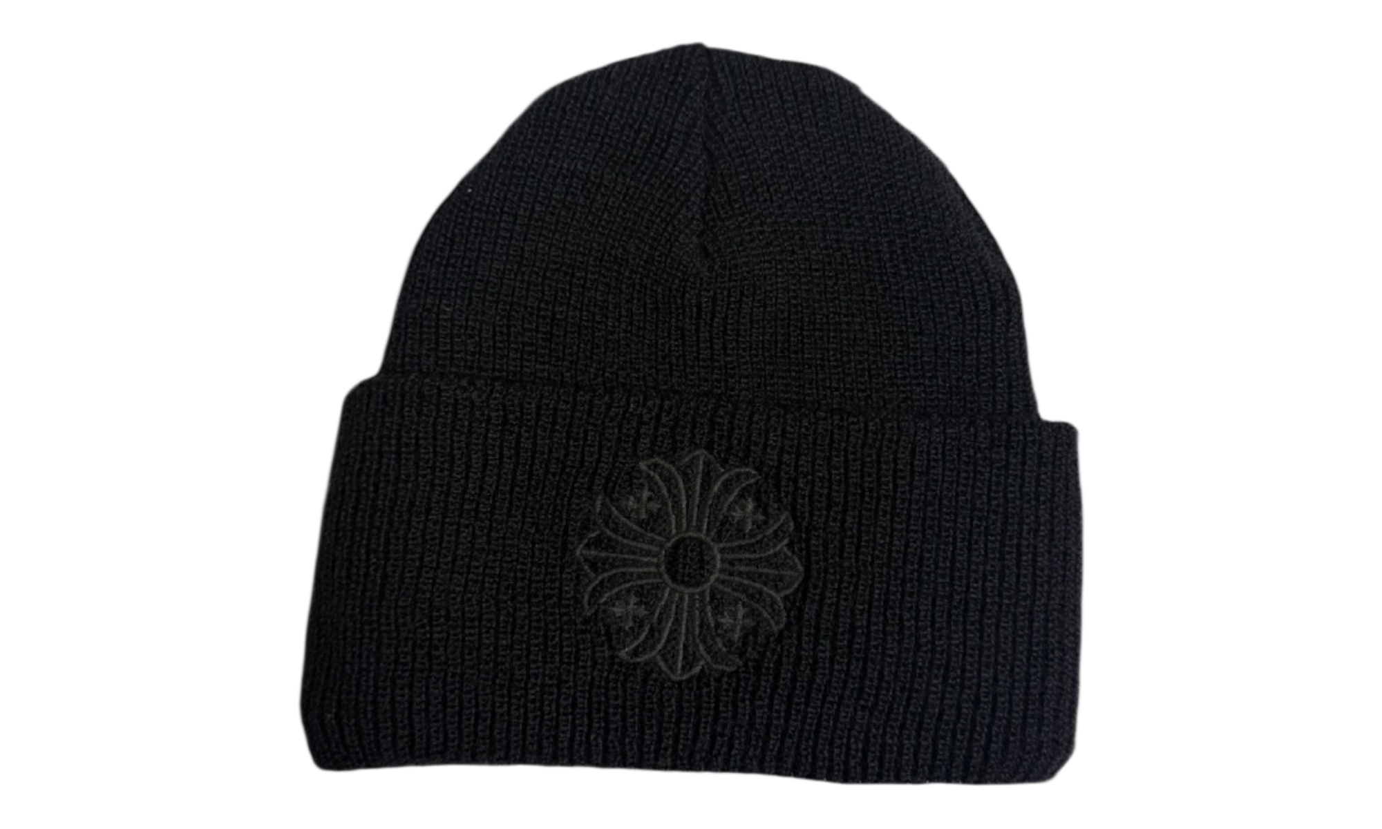 Chrome Hearts Cross Black/Black Beanie