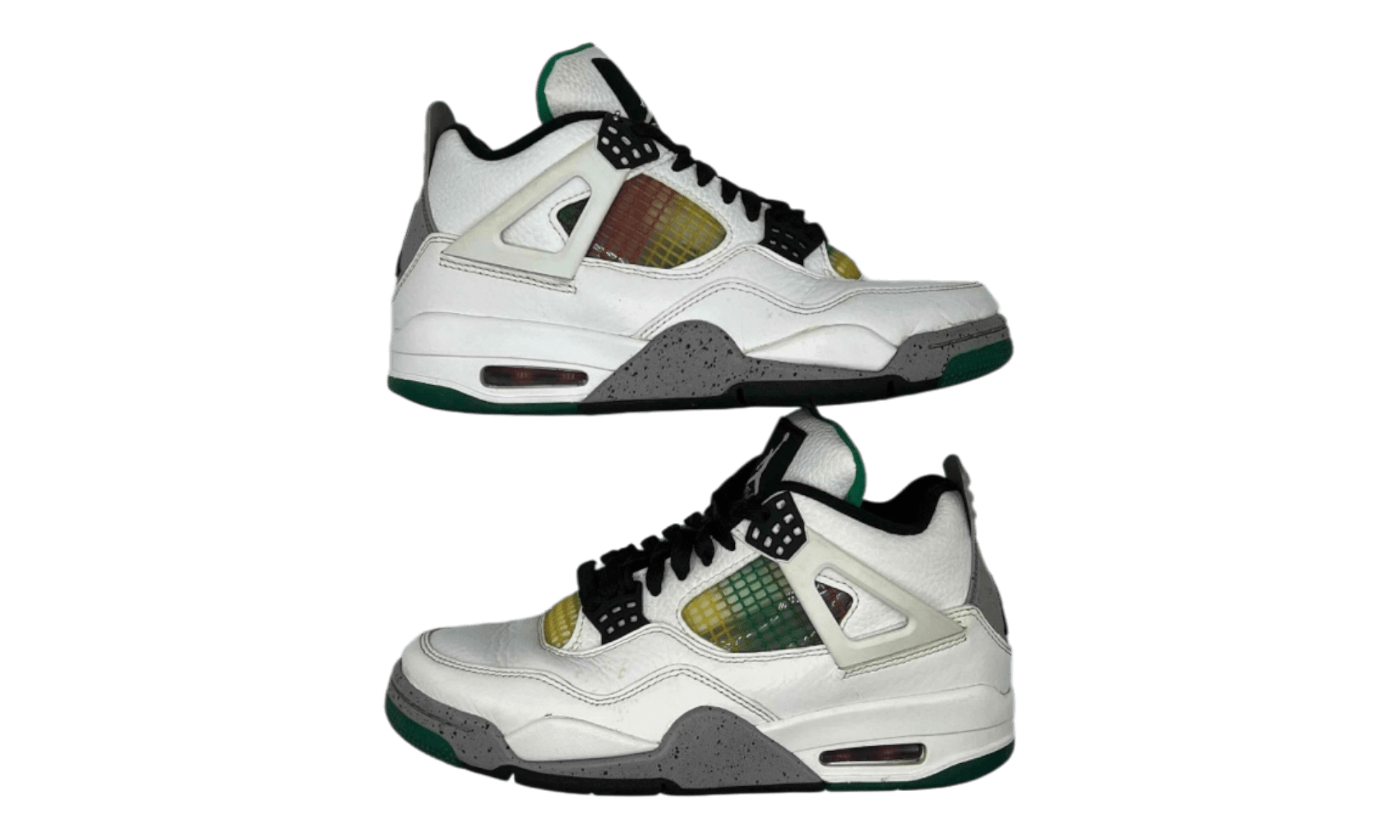 Jordan 4 Retro Lucid Green Rasta (Women's) (PreOwned)