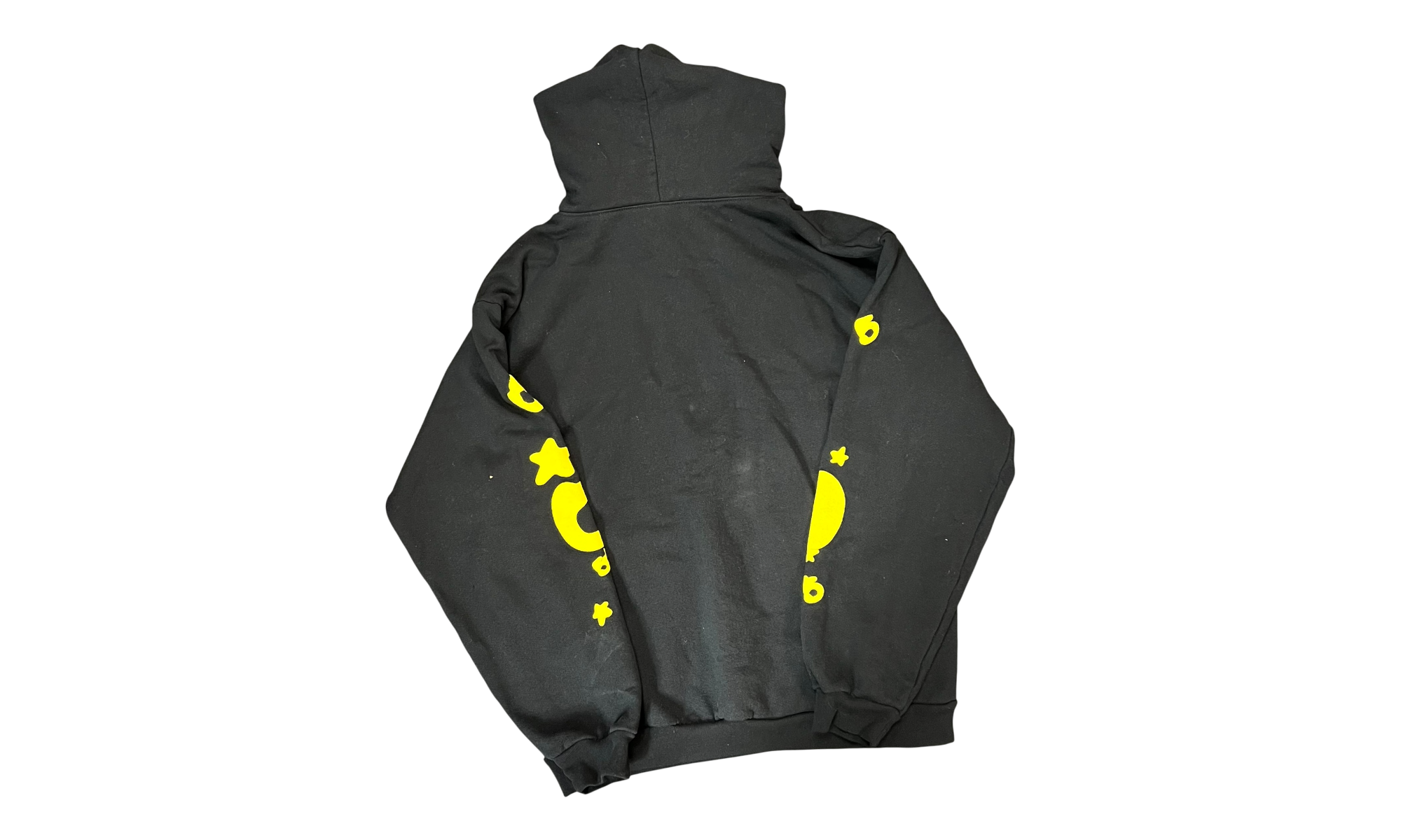 Sp5der Beluga Hoodie Onyx/Yellow (PreOwned)