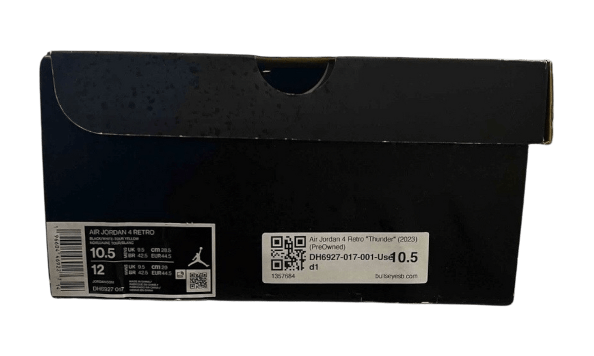 Air Jordan 4 Retro "Thunder" (2023) (PreOwned)