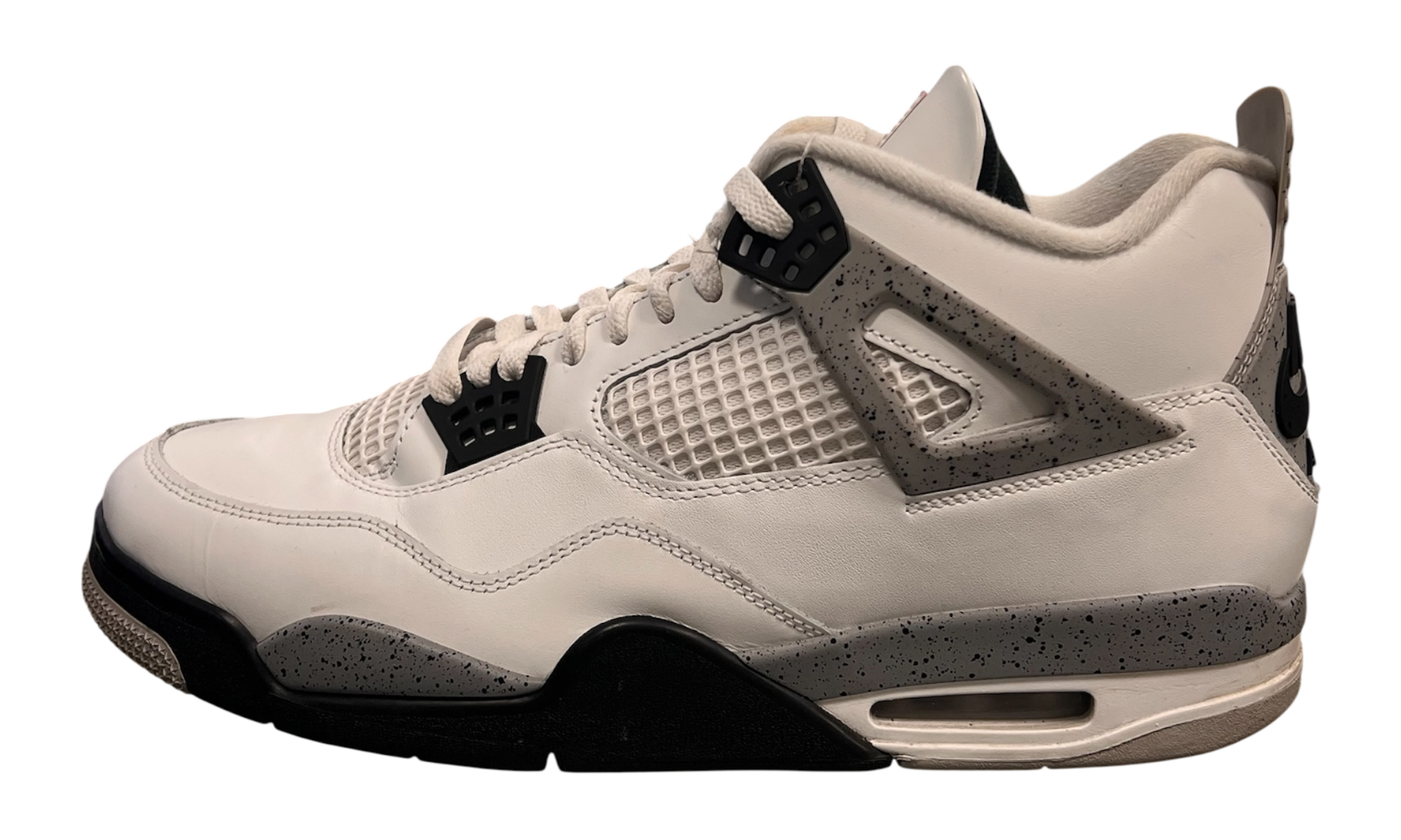 Jordan 4 Retro White Cement (2025)(PreOwned)