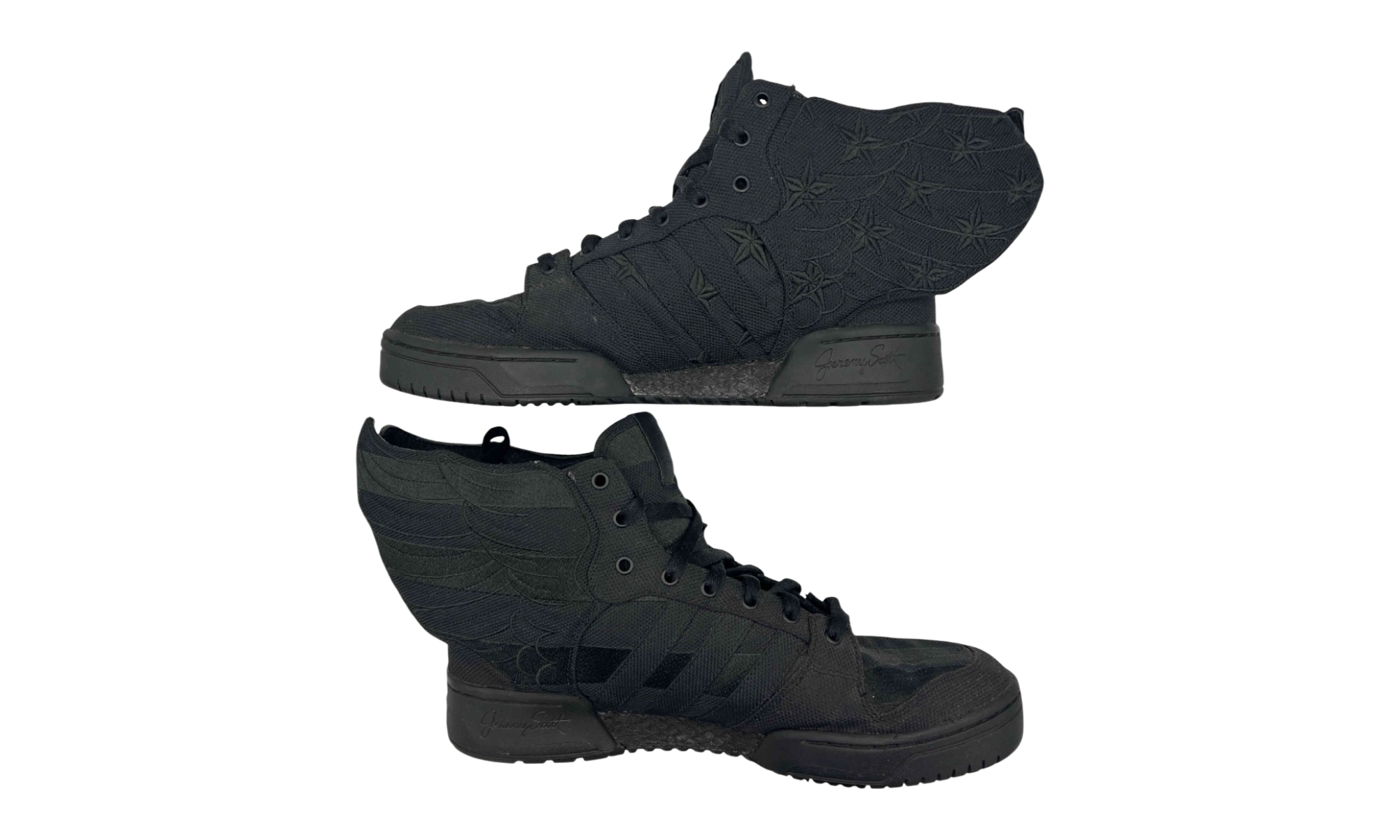 adidas JS Wings Asap Rocky Black Flag (PreOwned) (No Box)