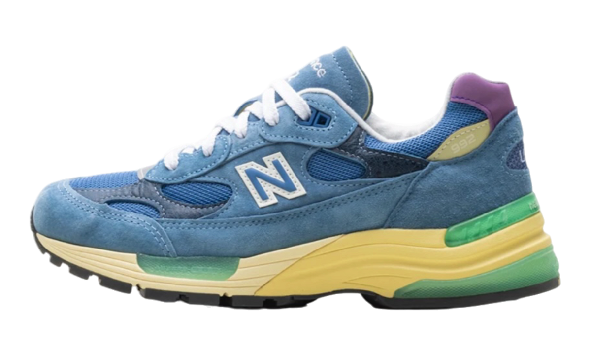 New Balance 992 MiUSA Sea Stone Green Apple
