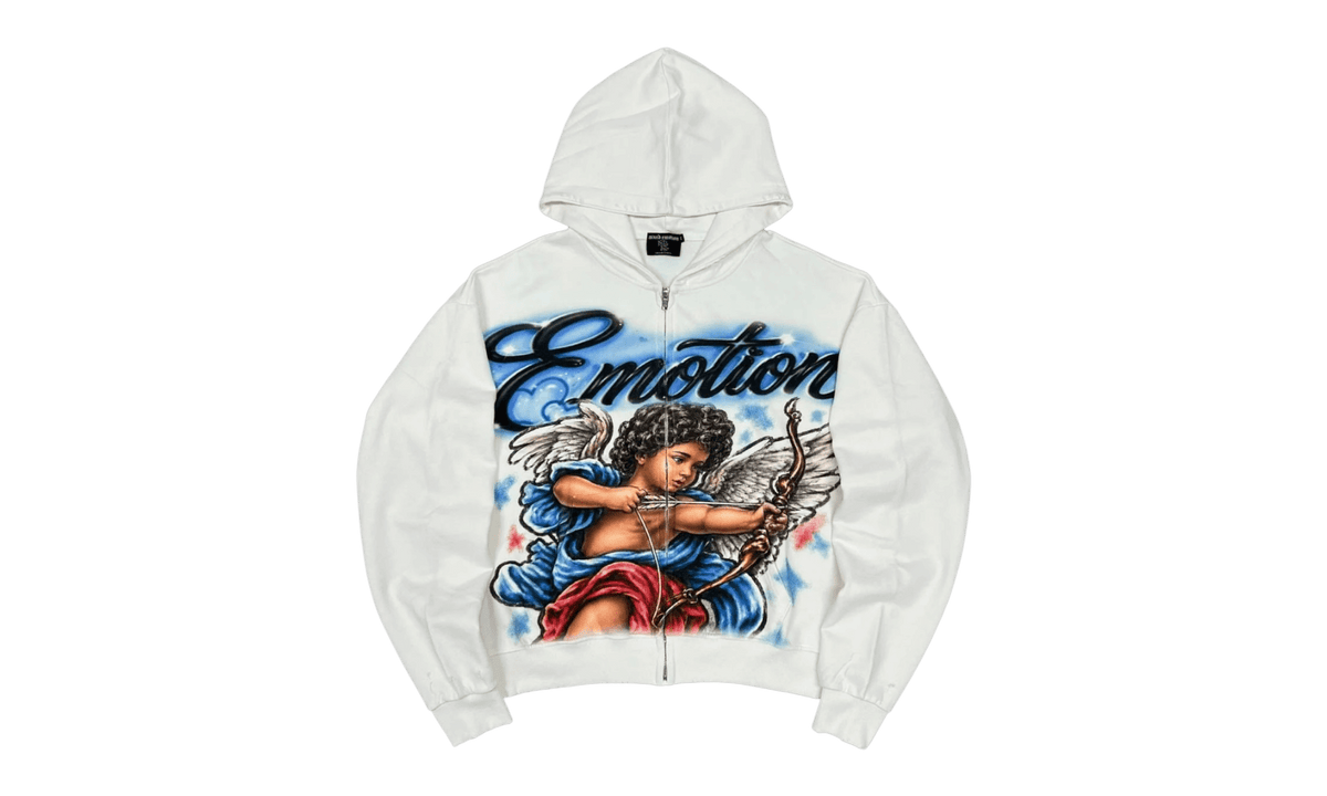 Mixed Emotion "Cupid's Arrow" White Hoodie