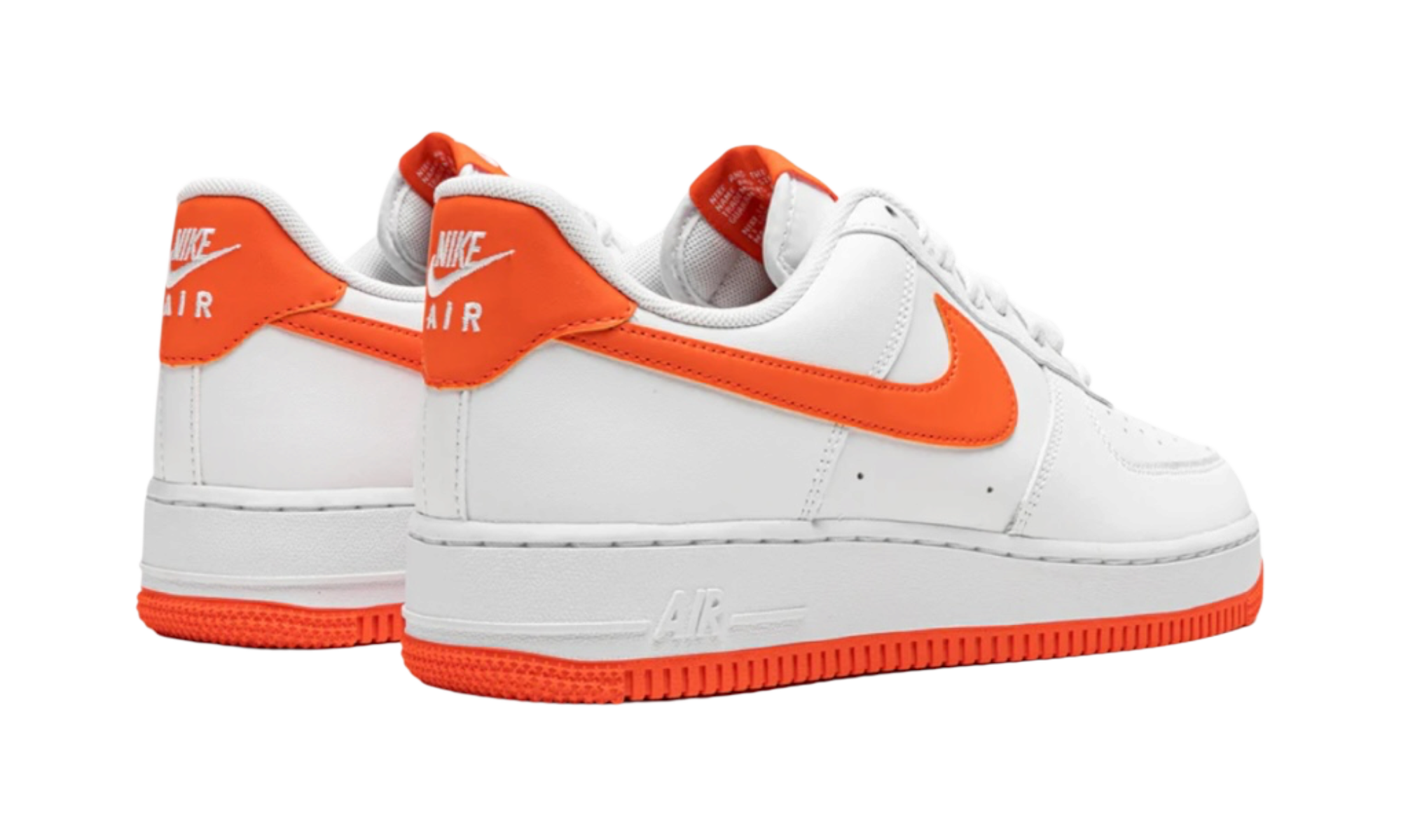 Nike Air Force 1 Low White Orange (2021)