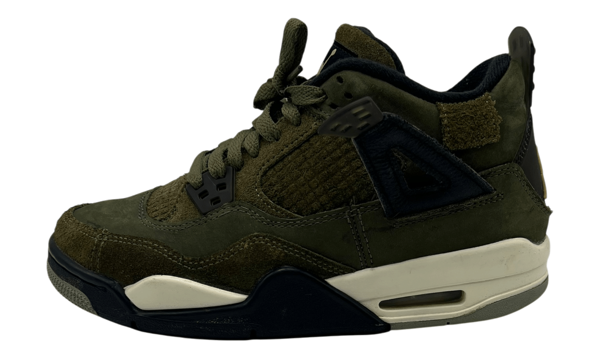 Jordan 4 Retro SE Craft Medium Olive (GS) (PreOwned)