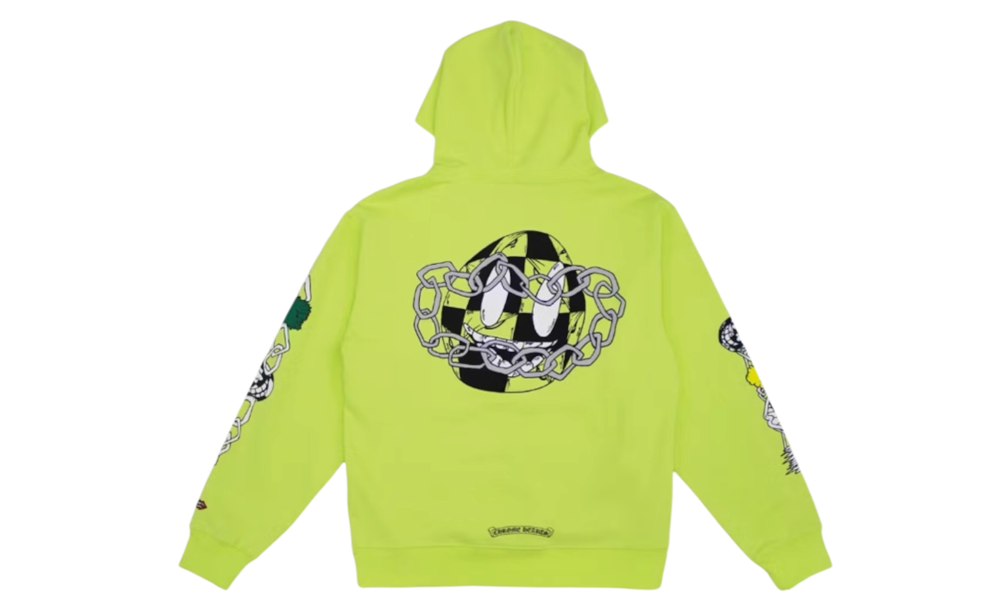 Chrome Hearts Matty Boy "Link" Lime Green Hoodie