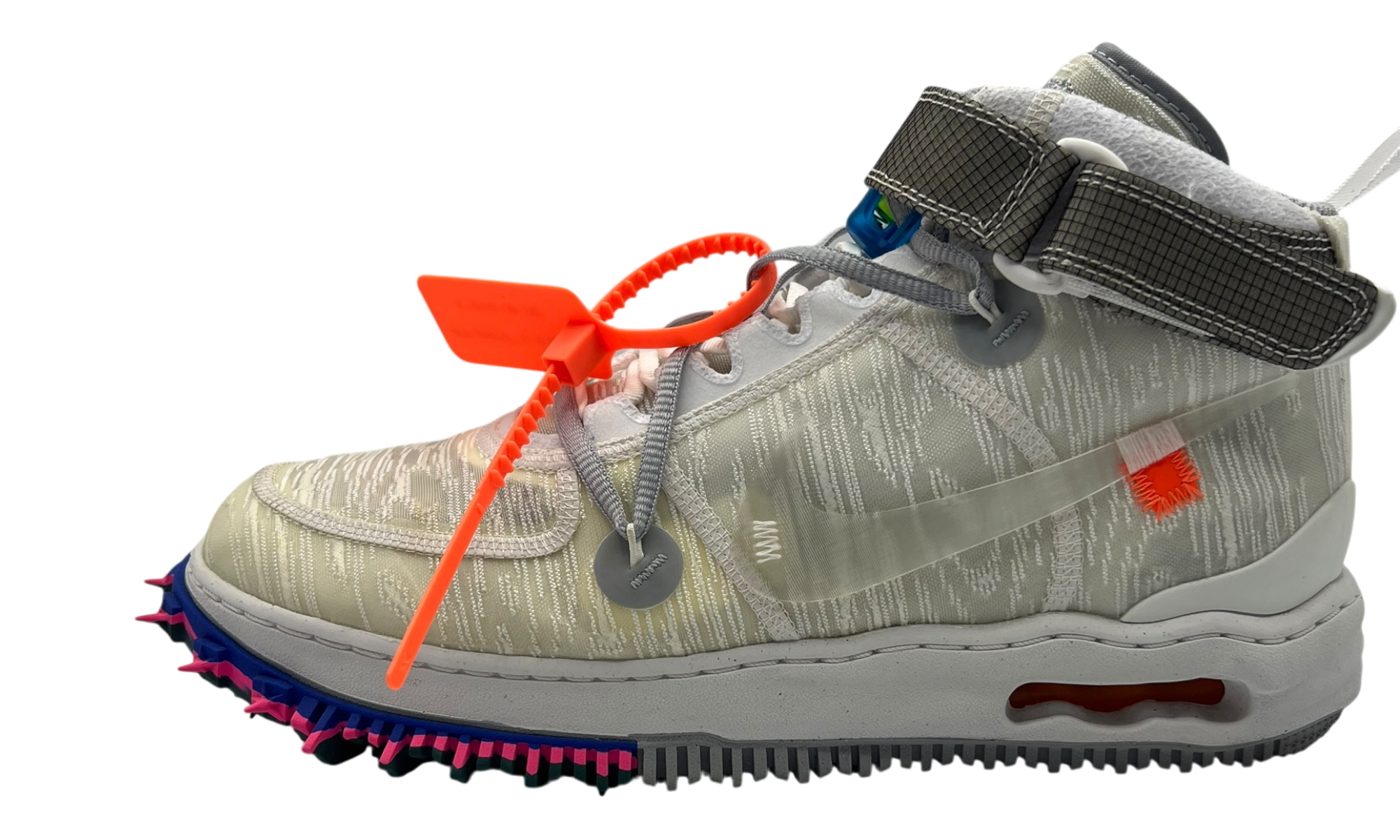 Nike Air Force 1 Mid Off-White White (PreOwned)