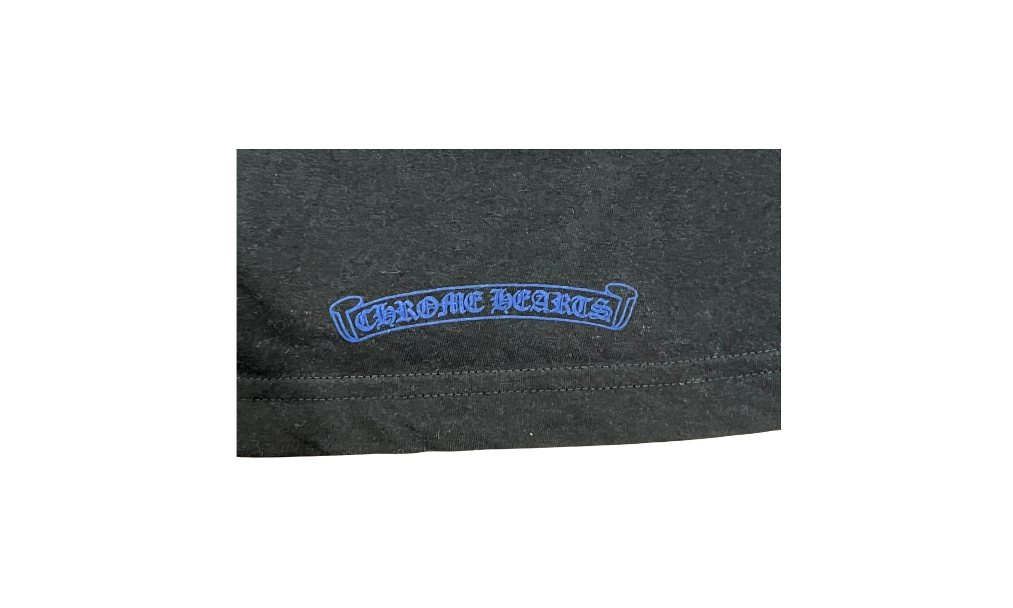 Chrome Hearts 1988 Blue Neck Logo Long Sleeve T-Shirt (Preowned)