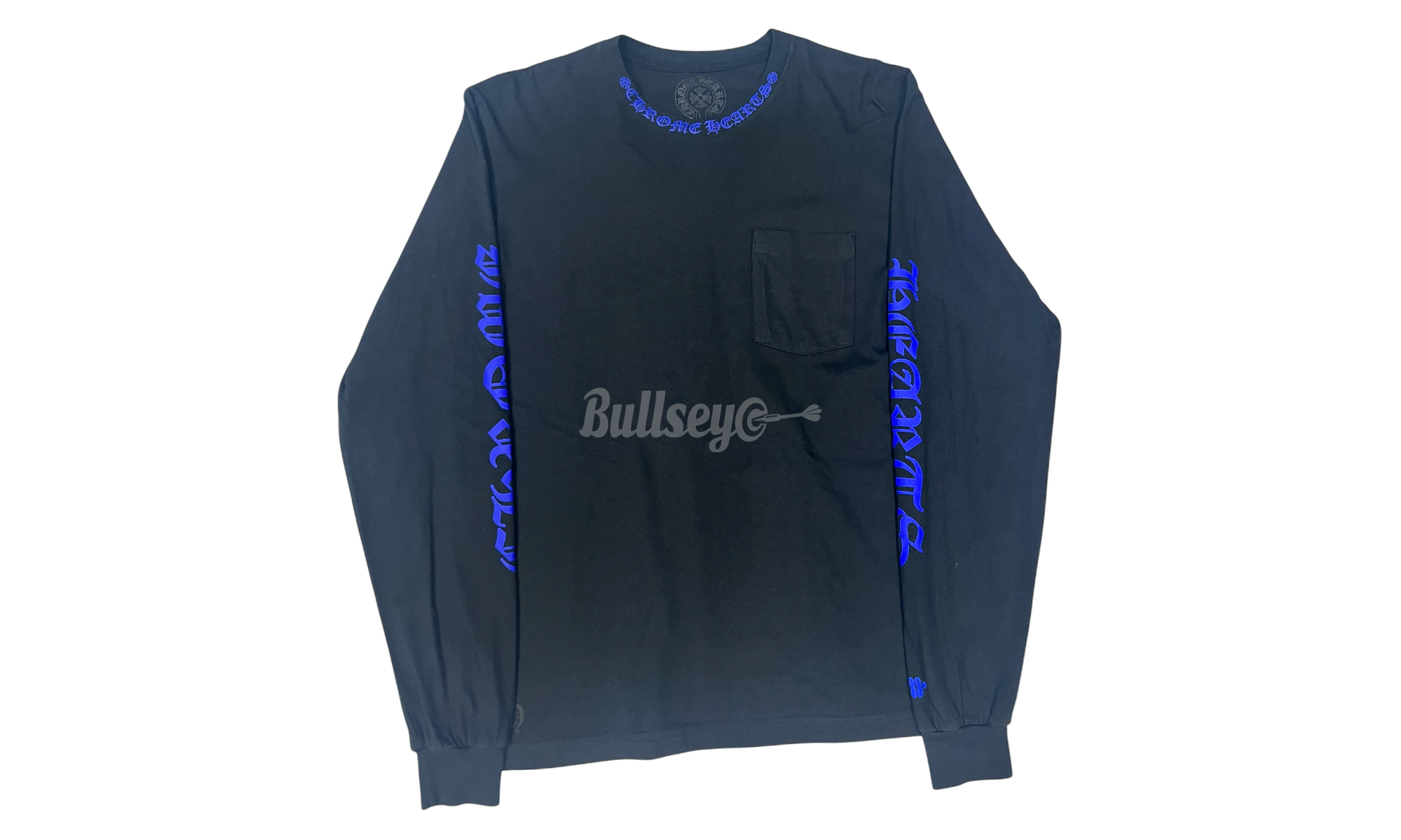 Chrome Hearts Blue Neck Letter Longsleeve T-Shirt (Preowned)