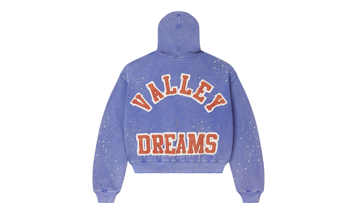 Vale Forever Sea Cluster Blue Zip-Up Hoodie