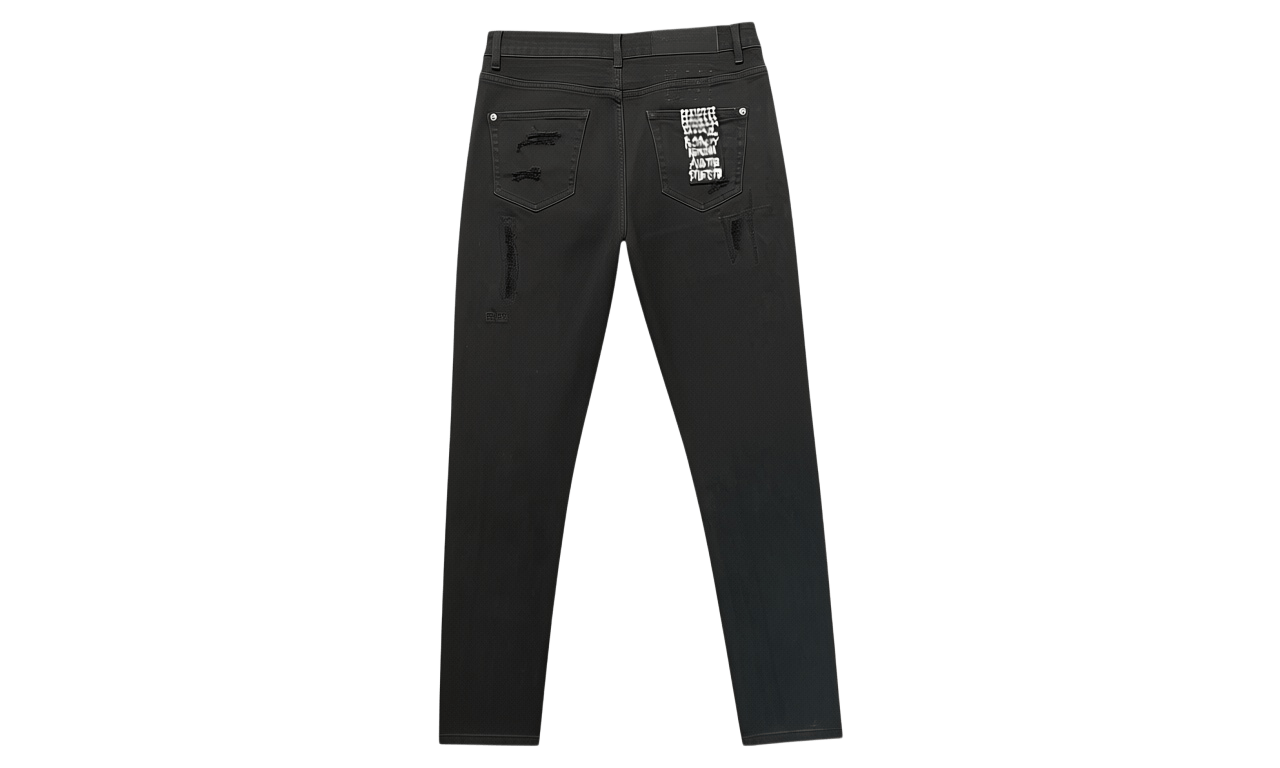 Ksubi Chitch Distressed Black Jeans (PreOwned)