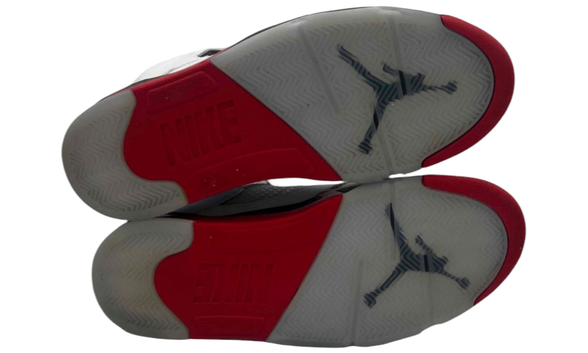 Air Jordan 5 Retro "Fire Red" Black Tongue 2025 (PreOwned) (Rep Box)