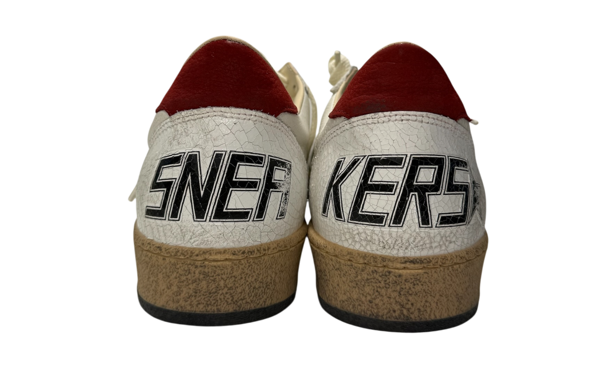 Golden Goose Men's Grey/White Ball Star Sneaker