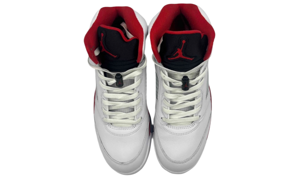 Air Jordan 5 Retro "Fire Red" Black Tongue 2025 (PreOwned) (Rep Box)