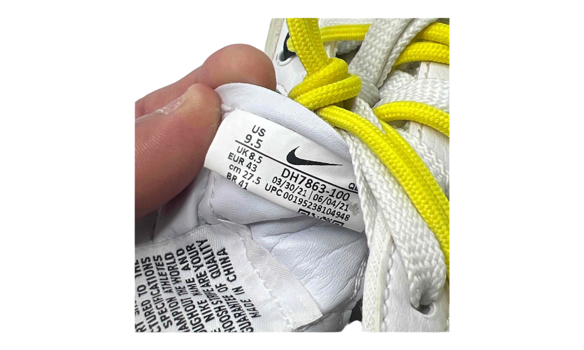 Nike Blazer Low Off-White University Red (PreOwned)
