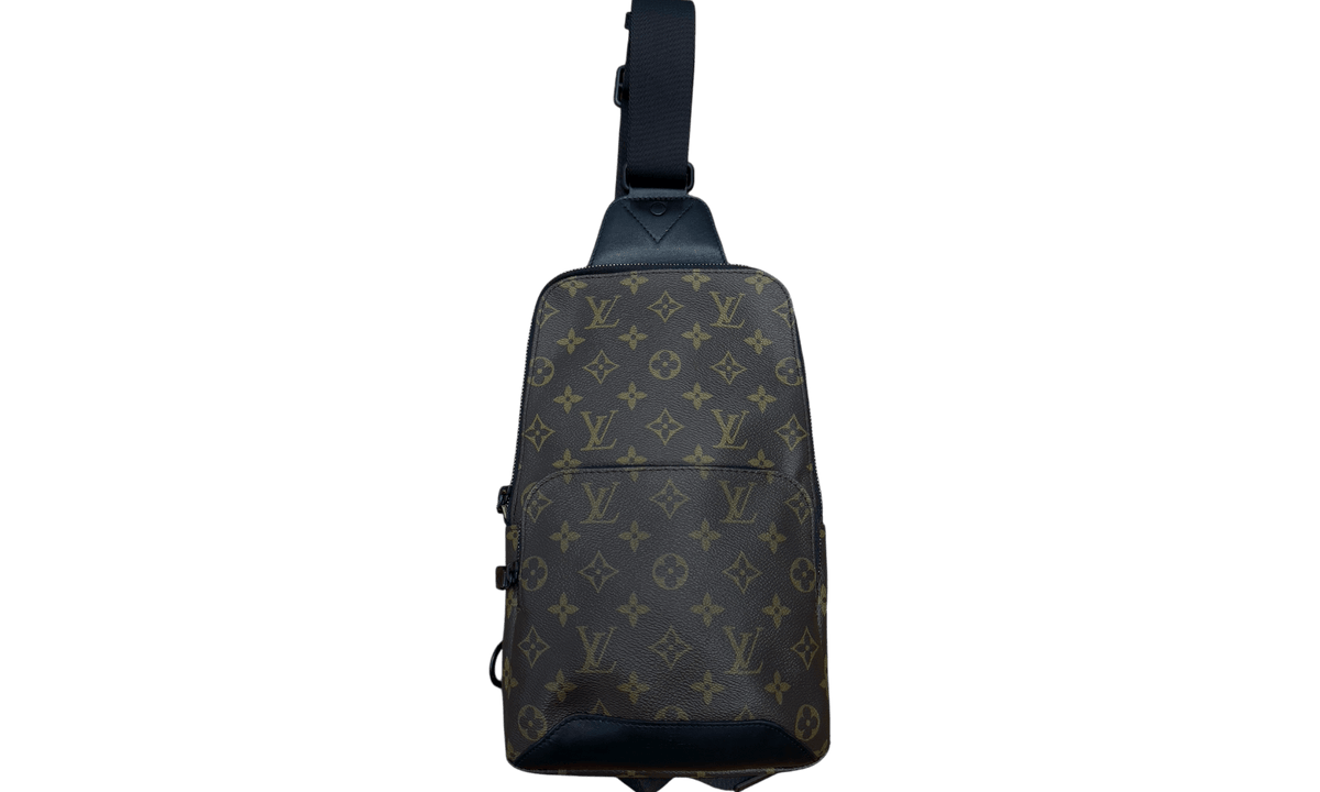 Louis Vuitton Avenue Sling Bag Macassar Monogram Canvas (PreOwned)