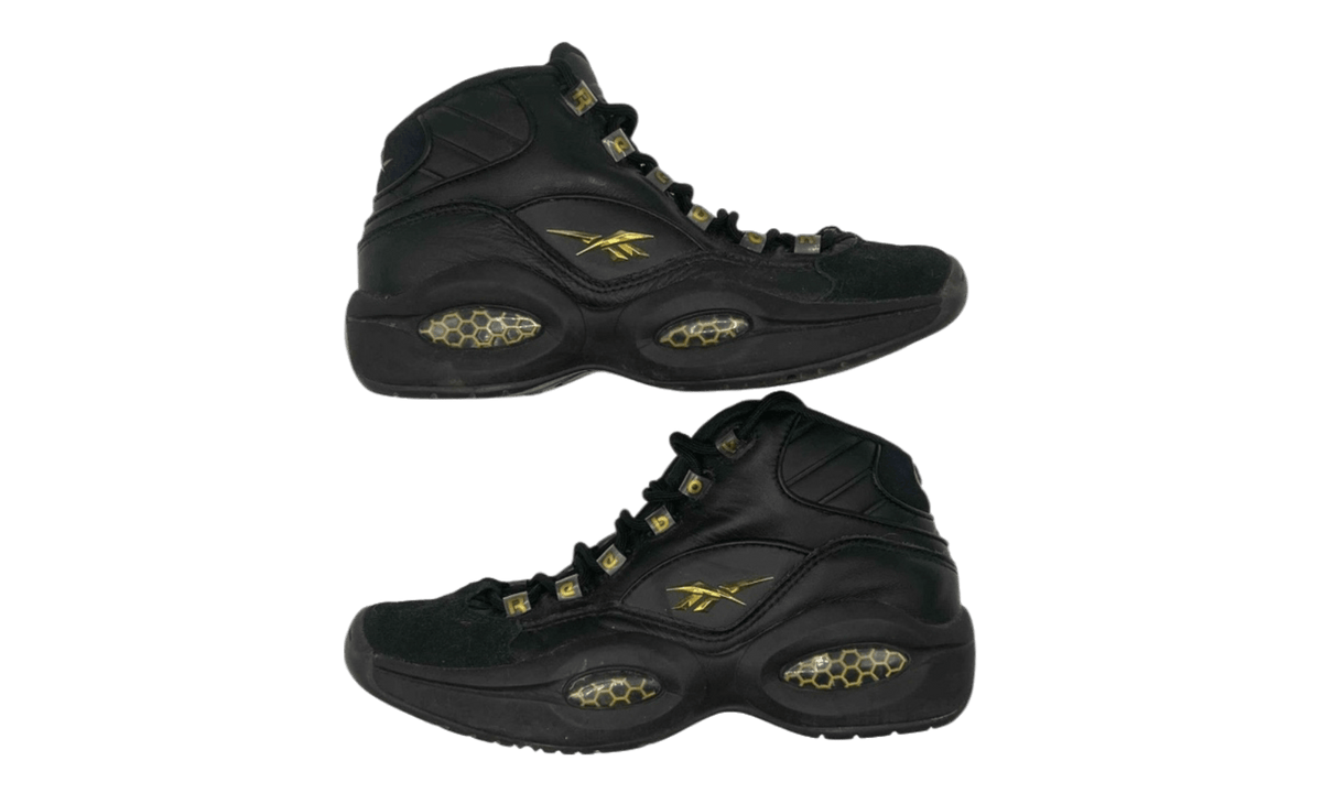 Reebok Question Mid Black Gold (PreOwned)
