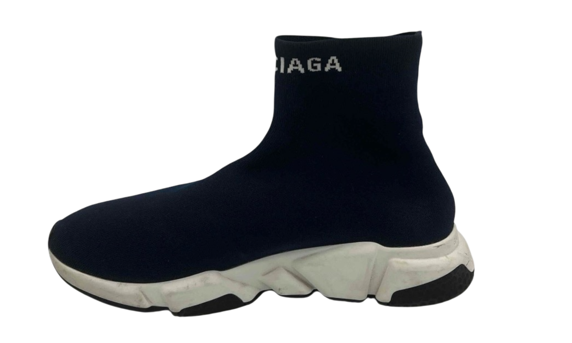 Balenciaga Speed Trainer Navy Blue (PreOwned)(Damaged Box)