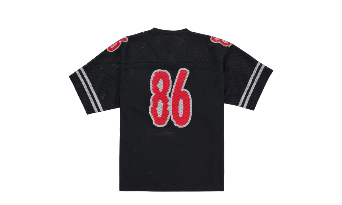 Supreme Reflective Football Jersey Black