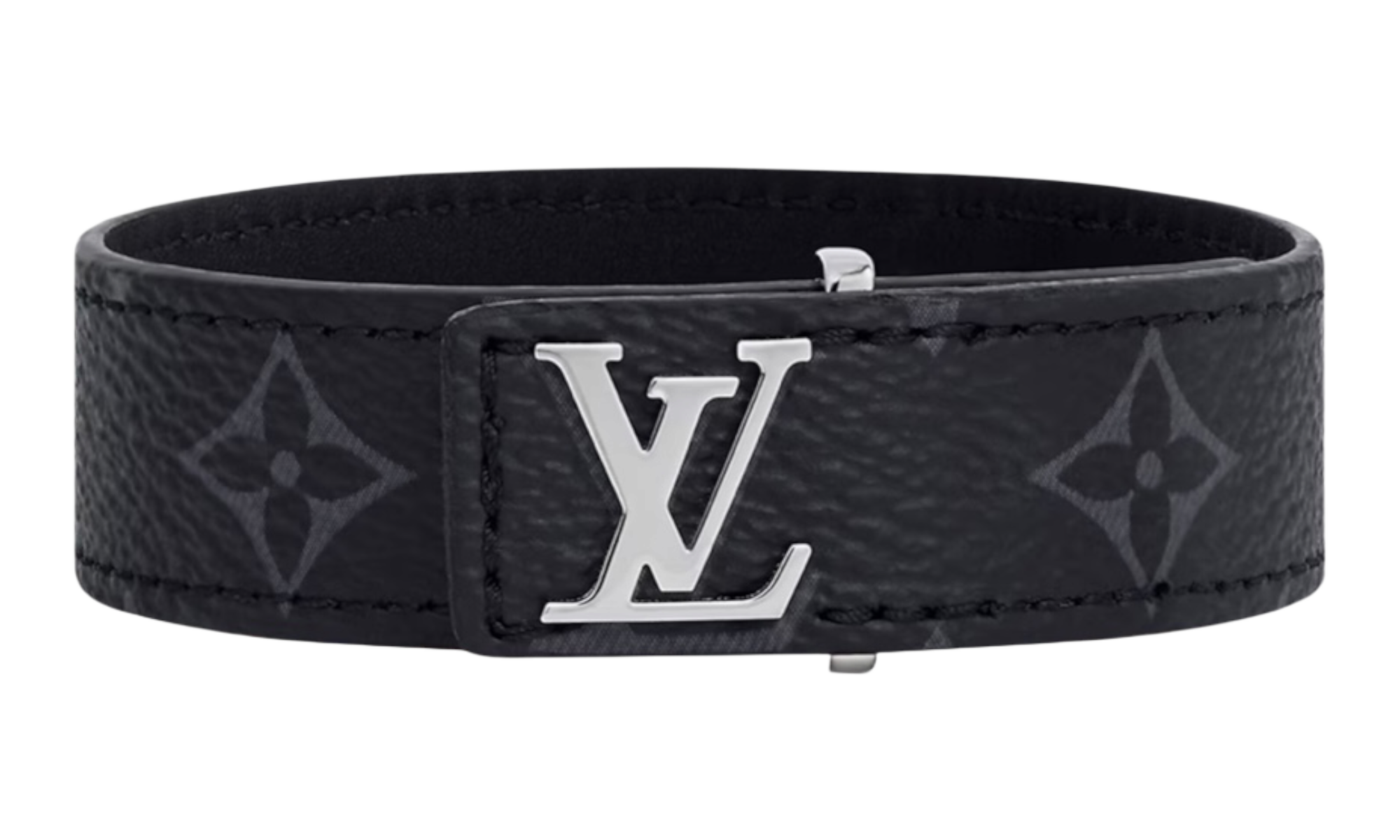 Louis Vuitton Leather LV Slim Wrap Bracelet (PreOwned)