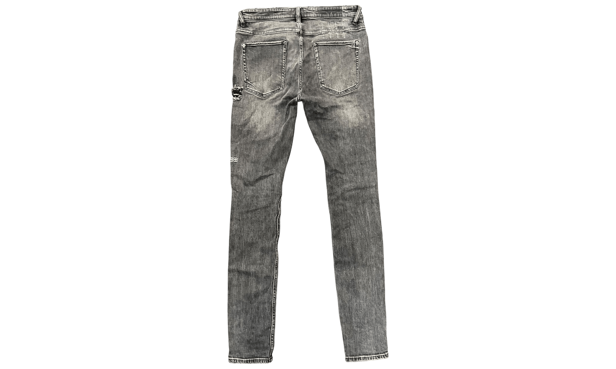Ksubi Grey Wash Distressed Jean (PreOwned)