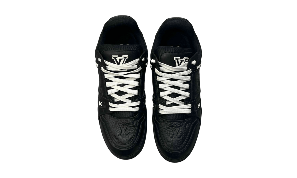 Louis Vuitton Trainer Black Embossed Monogram (PreOwned)
