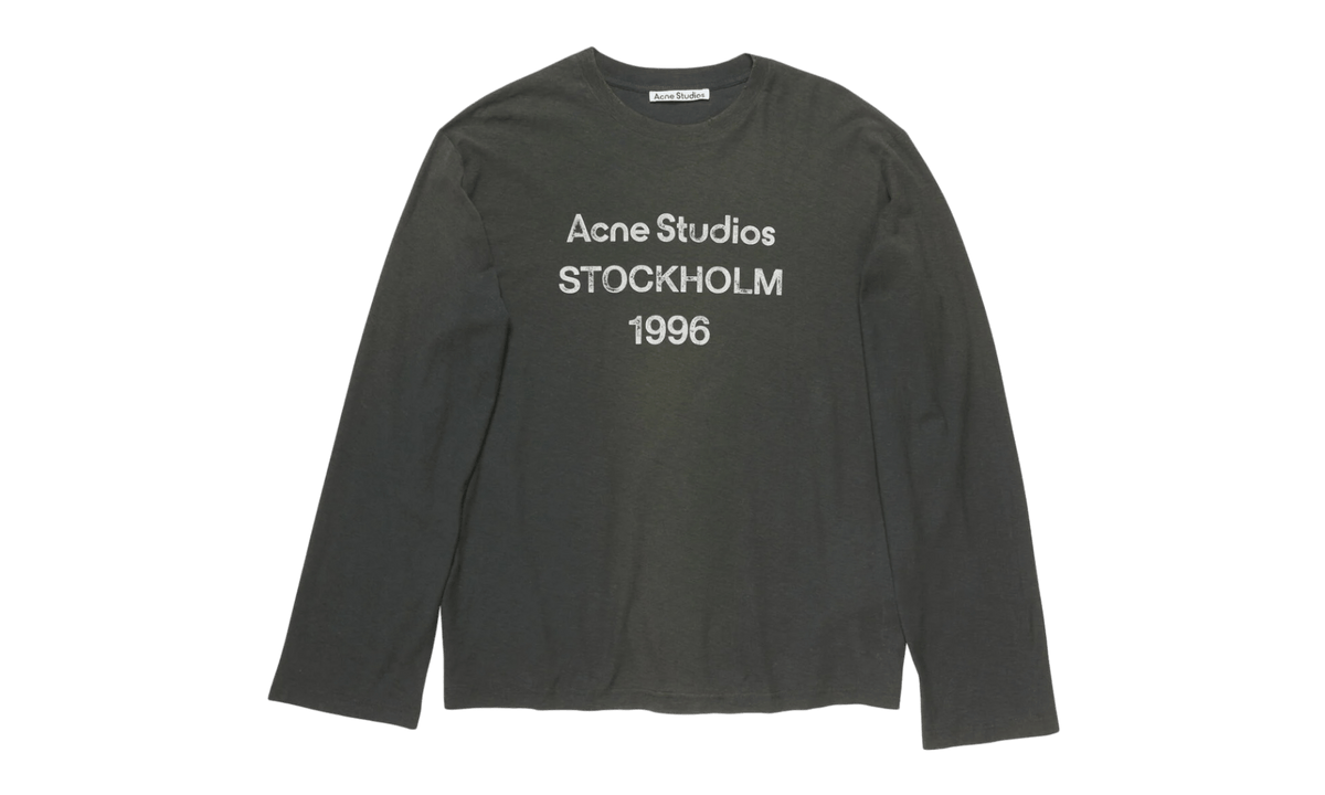 Acne Studios Sprayed 1996 Logo Longsleeve T-shirt