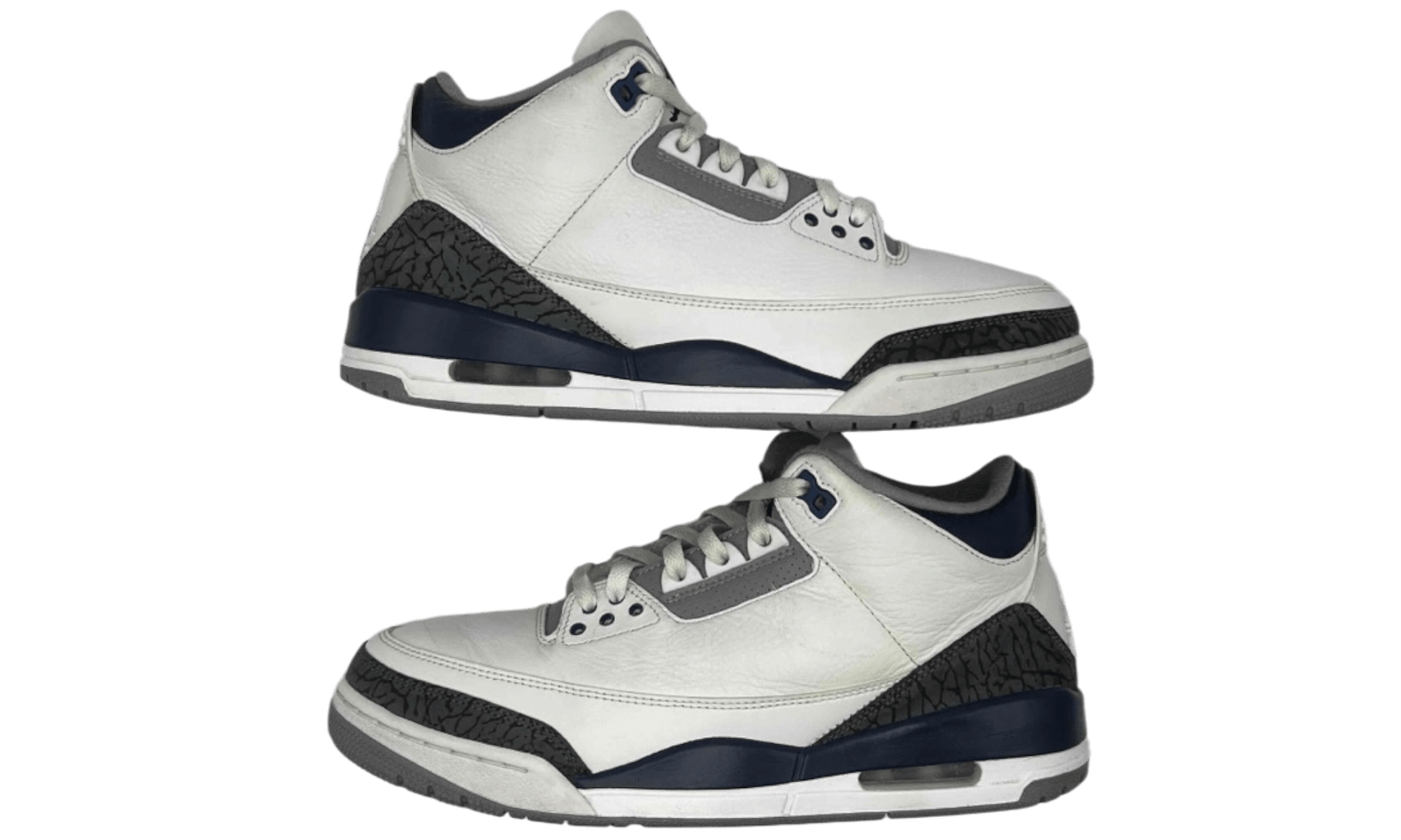 Air Jordan 3 Retro "Midnight Navy" (PreOwned) (No Box)