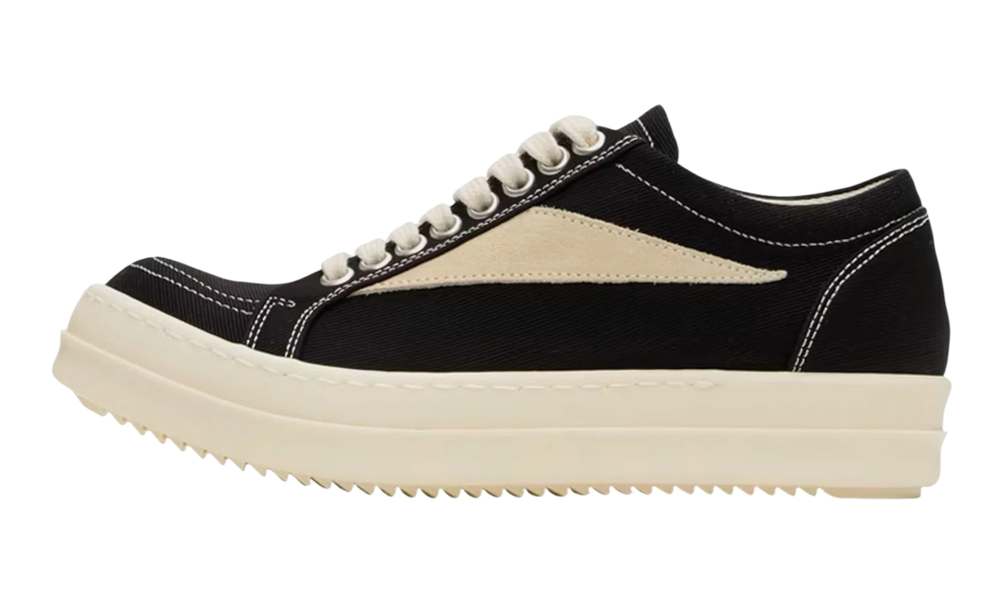 Rick Owens DRKSHDW Vintage Low Black/Milk Sneakers