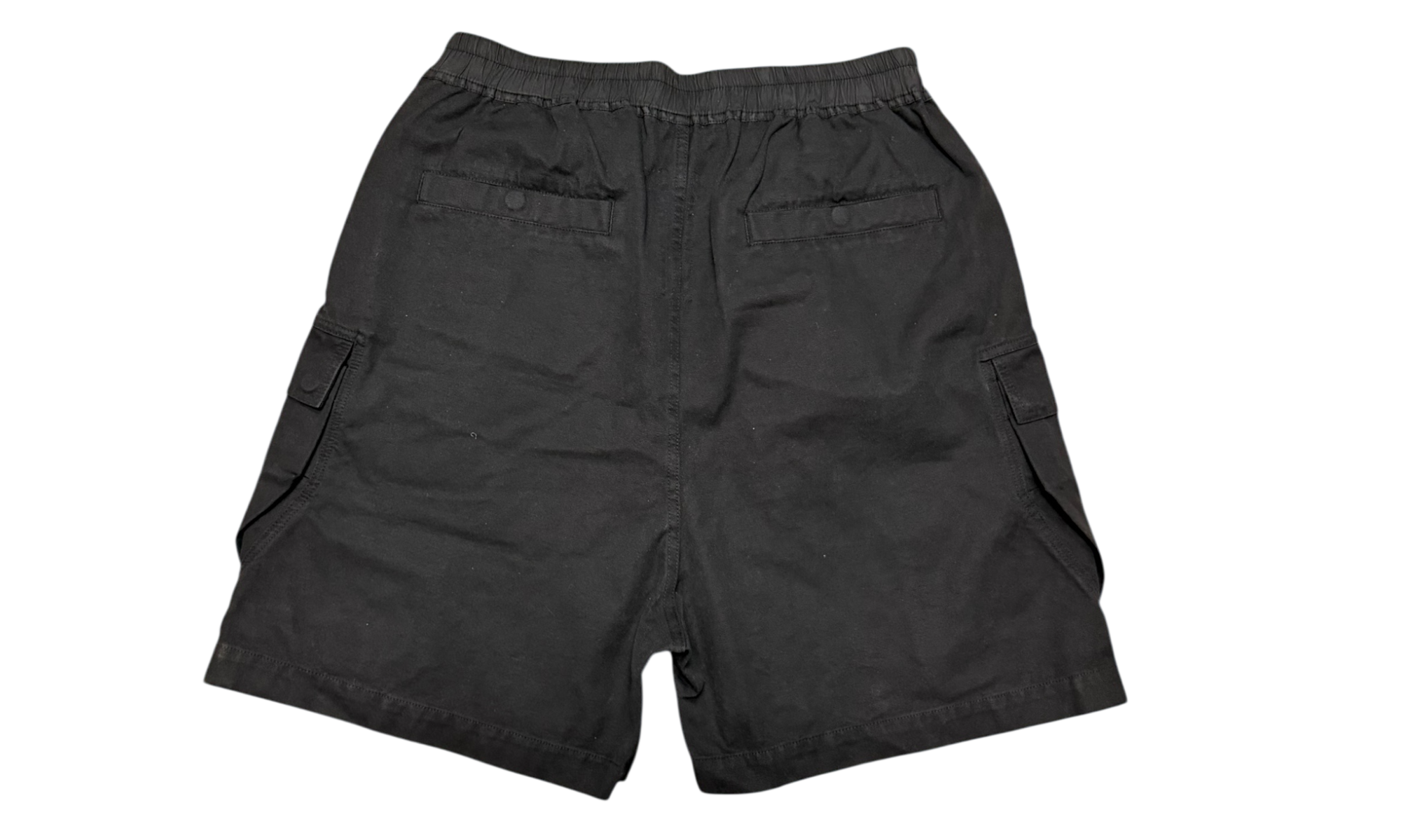 Rick Owens DRKSHDW Cargobela Canvas Black Shorts